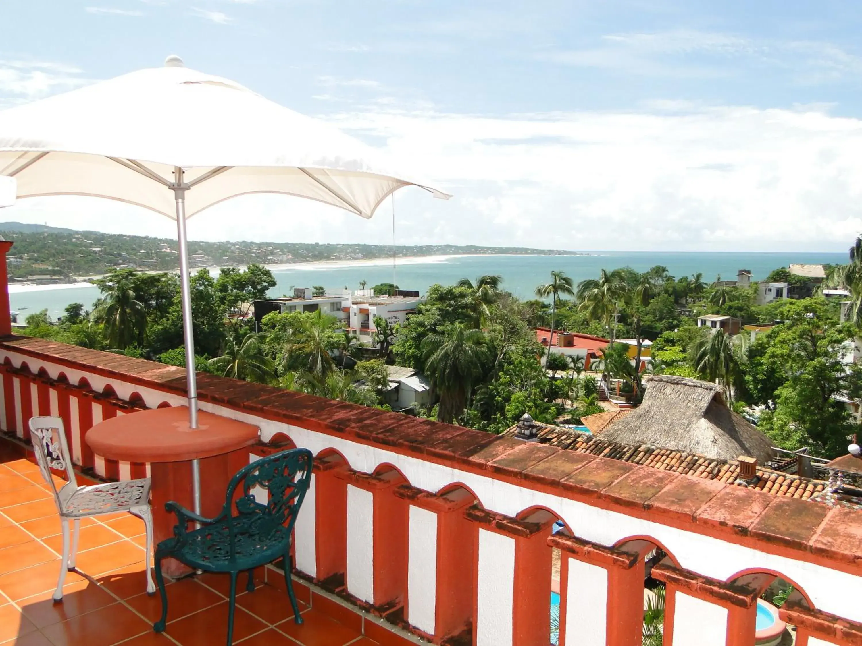 Balcony/Terrace in Hotel Paraiso Escondido