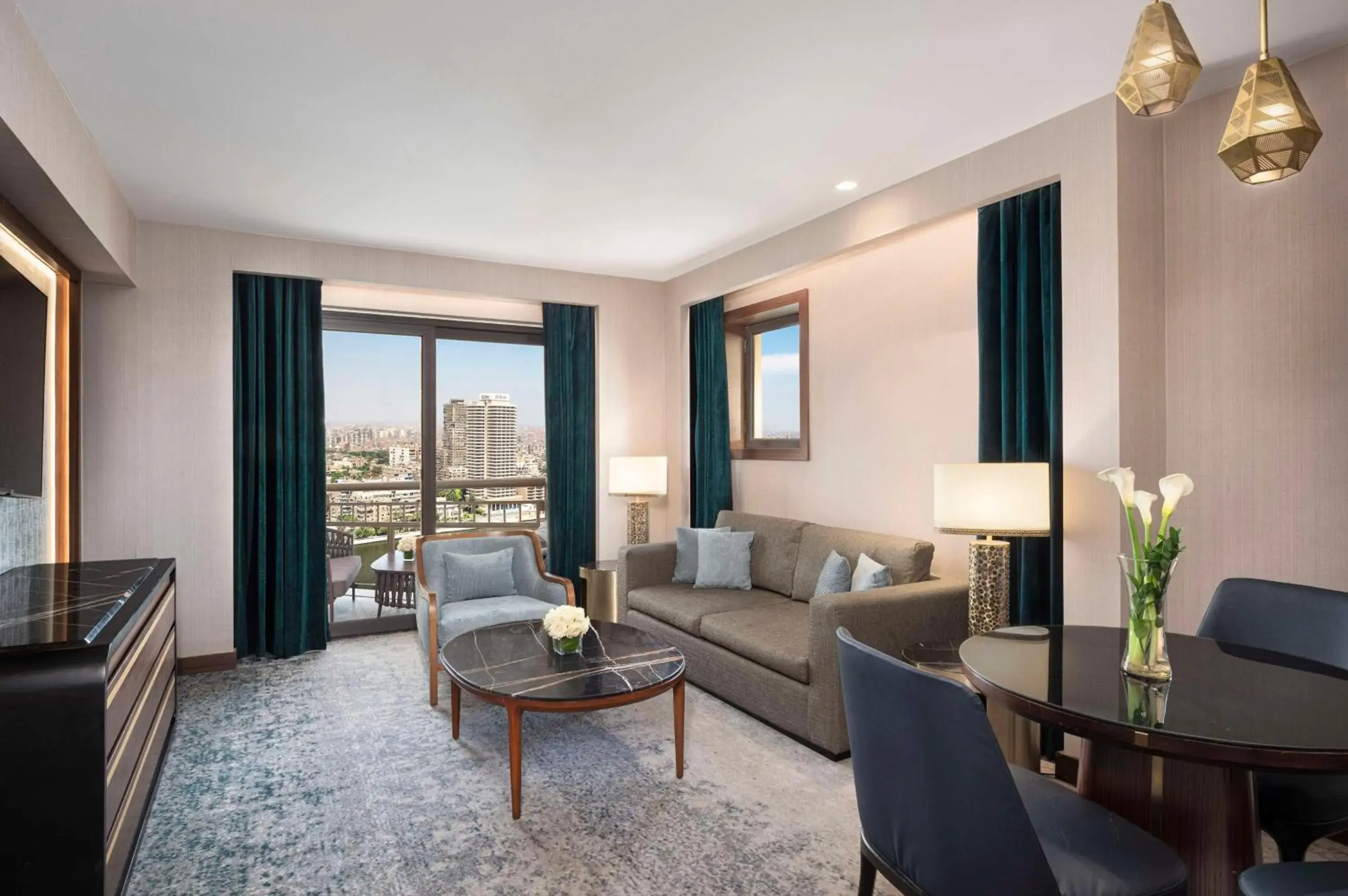 Living room, Seating Area in Conrad Cairo Hotel & Casino