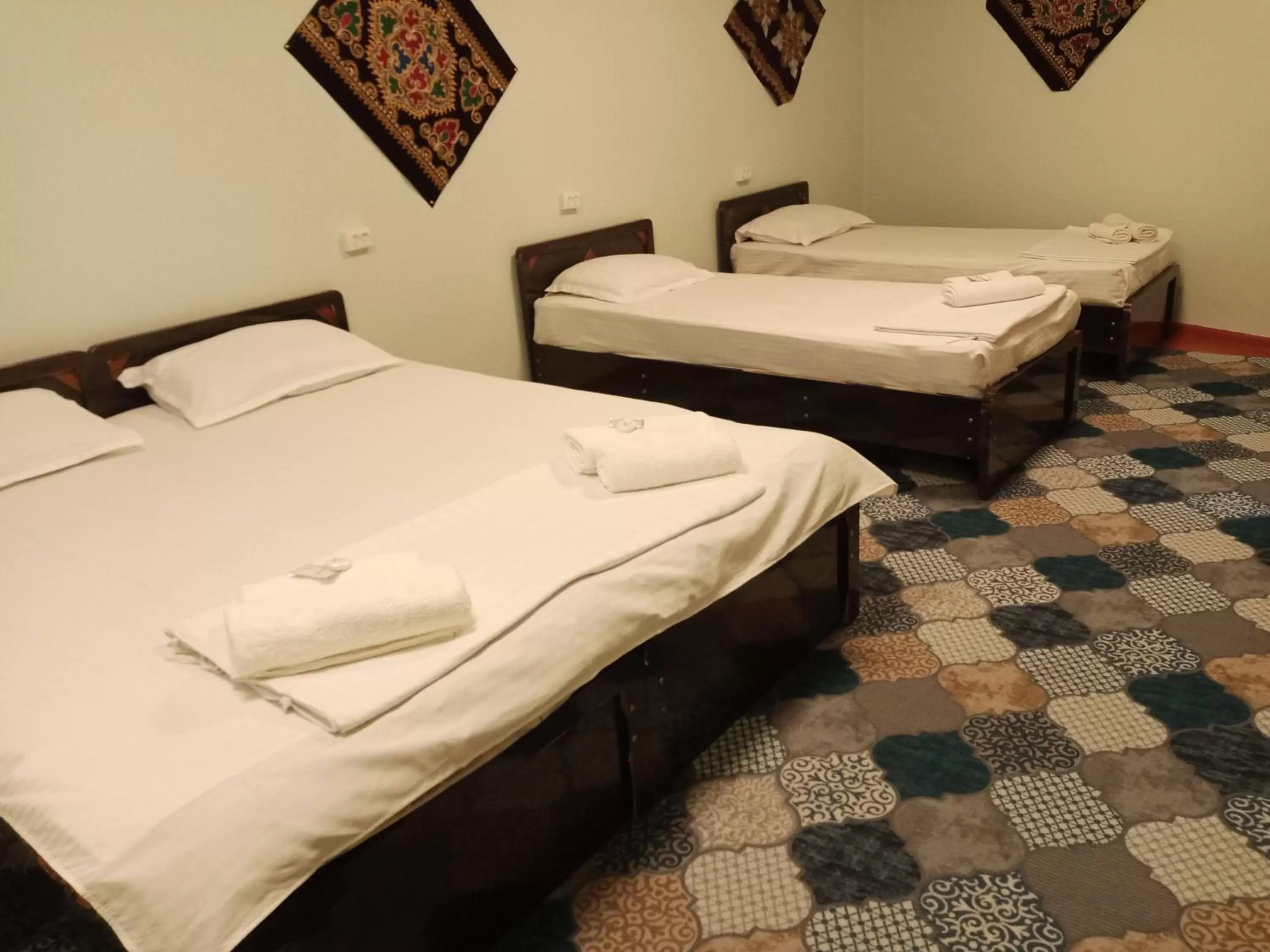 Bed in Hotel Uncle Kolya Boutique