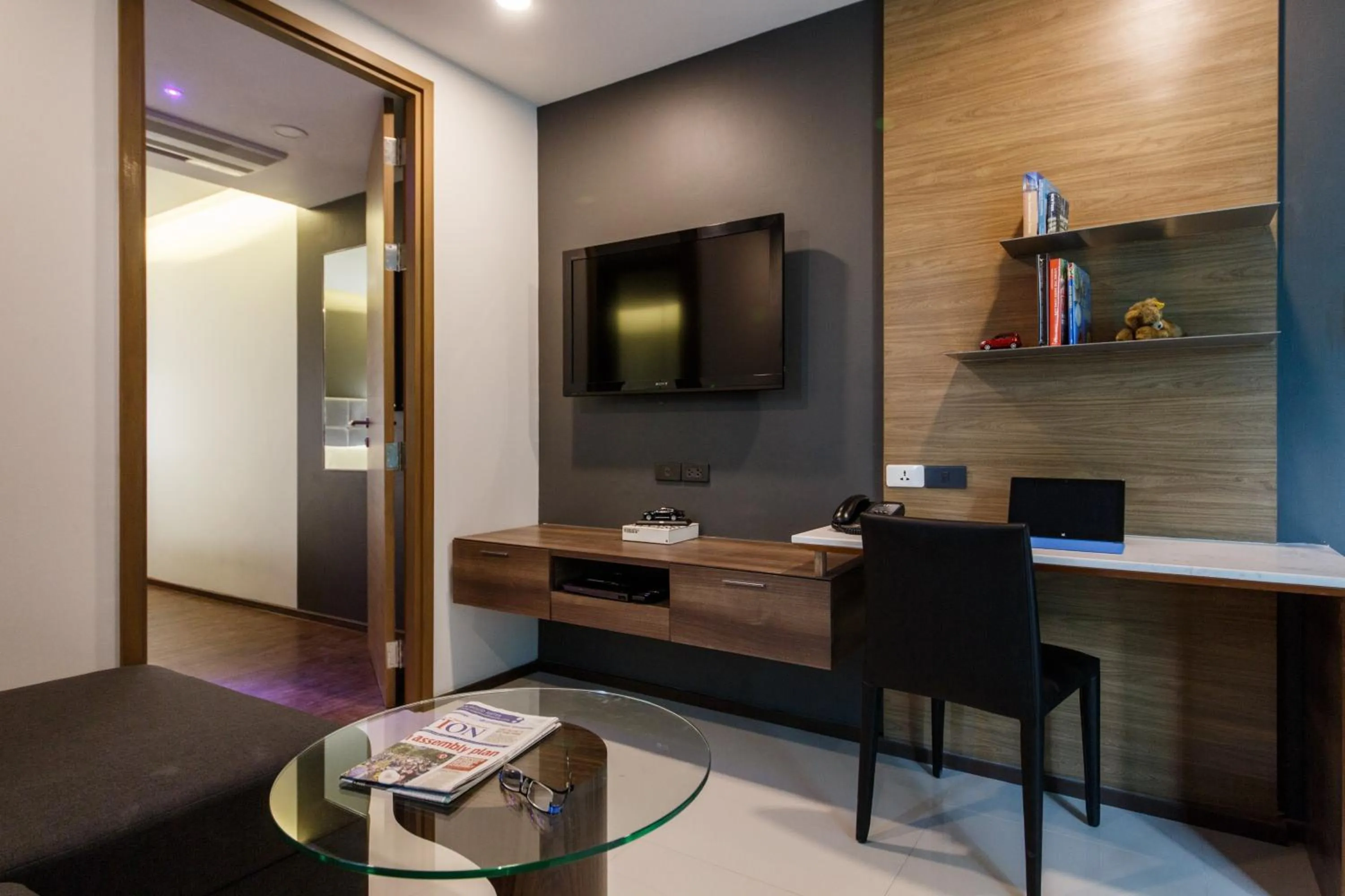 Living room in LiT BANGKOK Residence