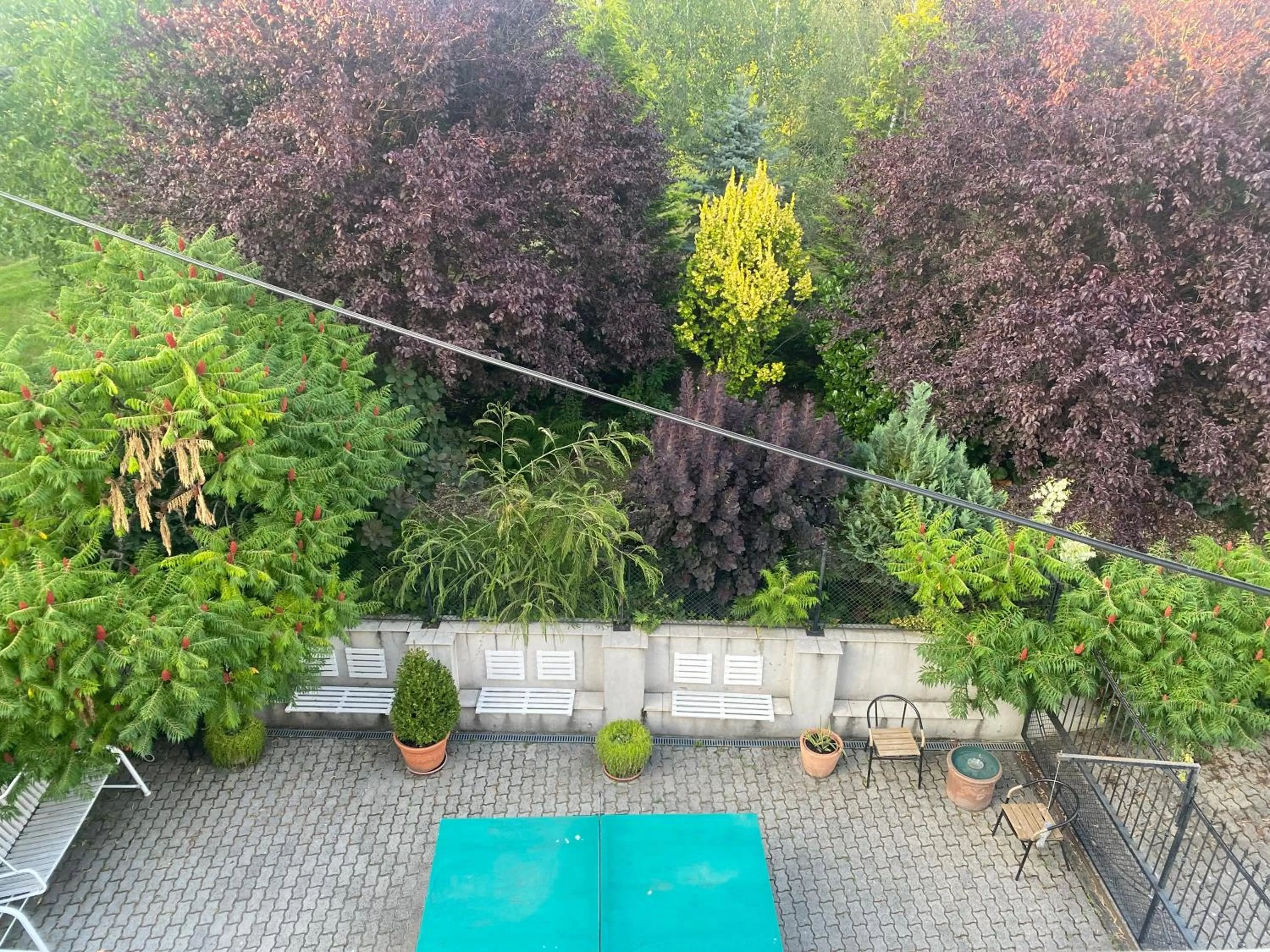 Inner courtyard view, Pool View in Villa Panoráma