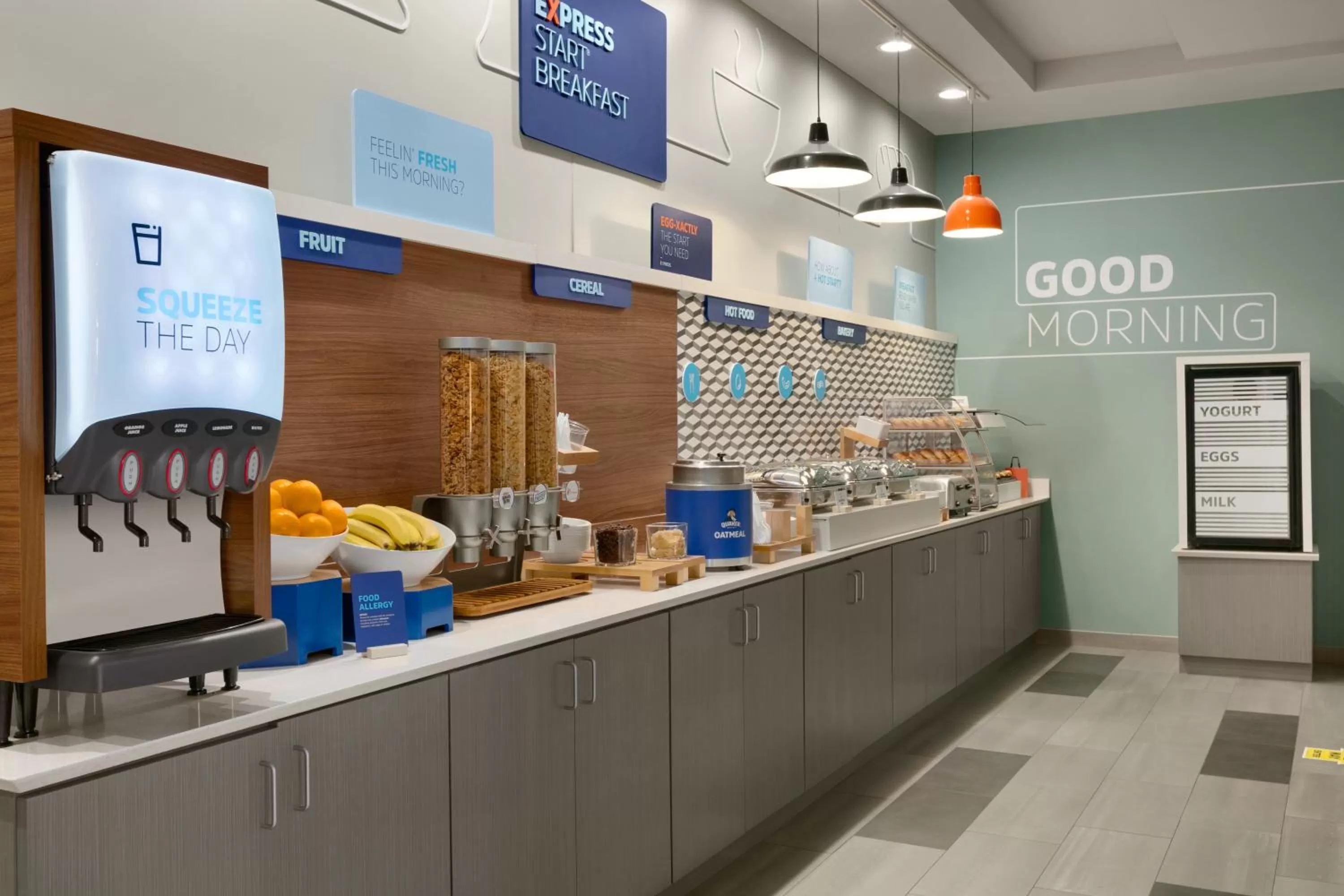 Breakfast in Holiday Inn Express Hotel & Suites Norfolk Airport by IHG