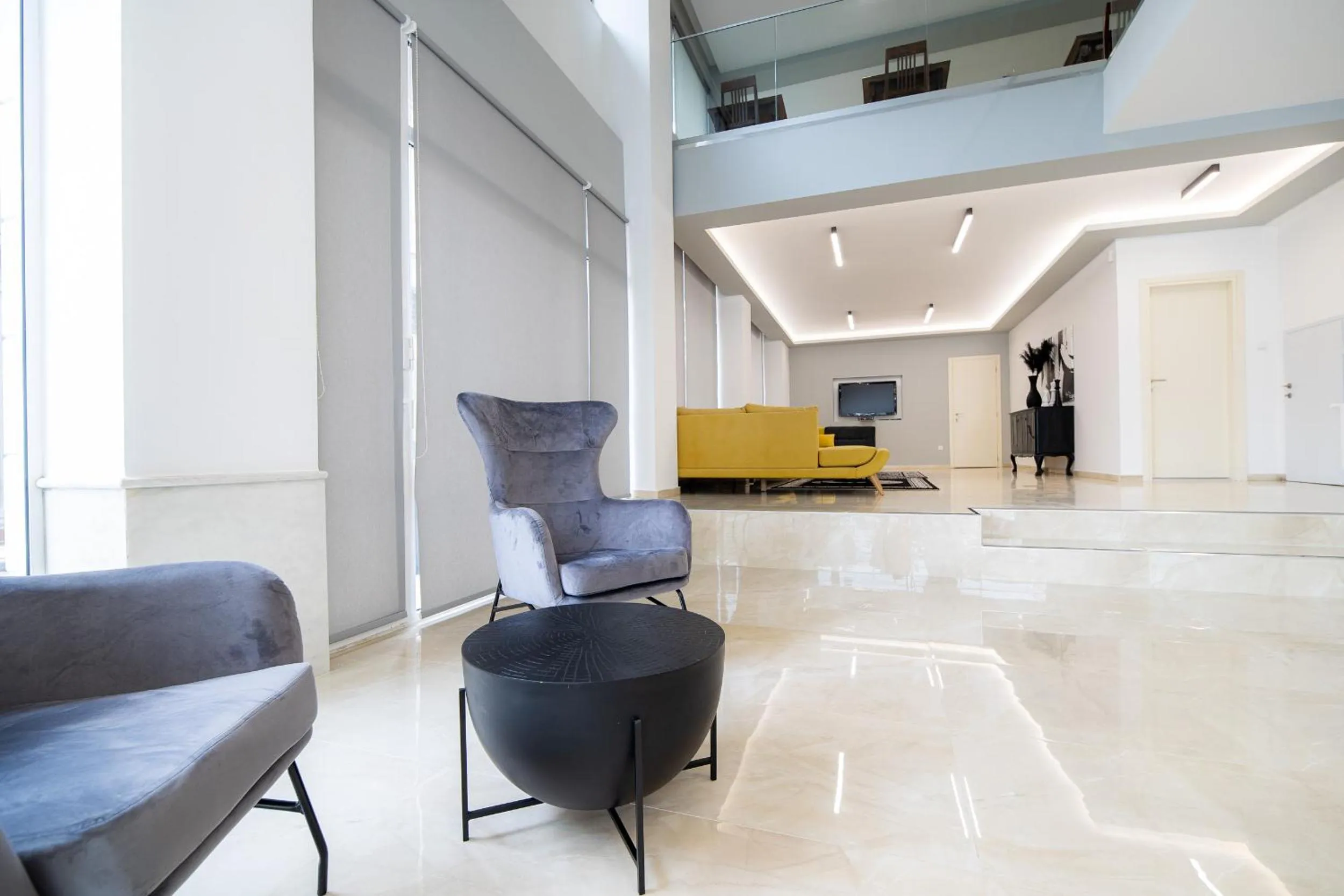 Lobby or reception in Hotel Philippos