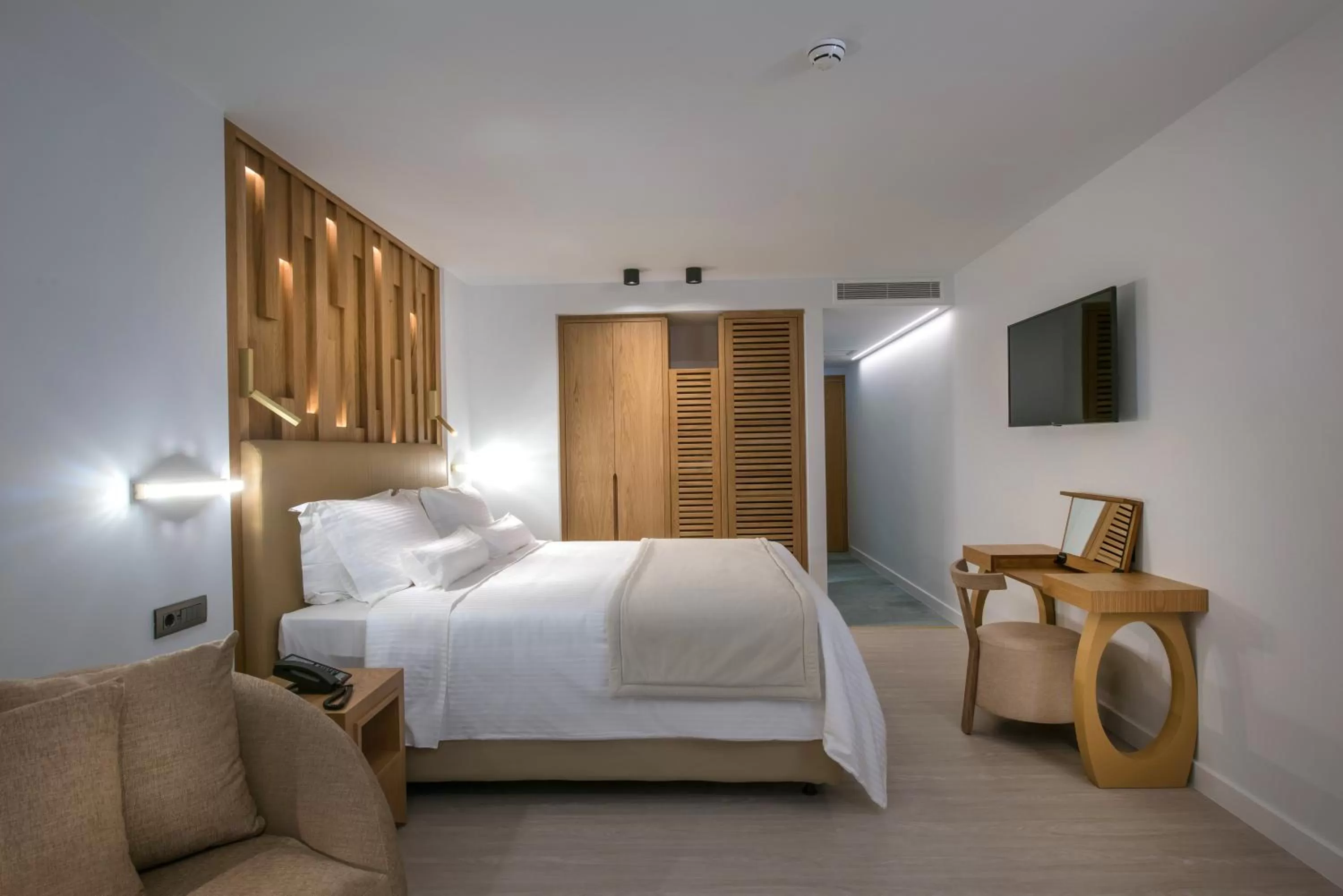 Bed in Dimargio Luxury Hotel & Spa