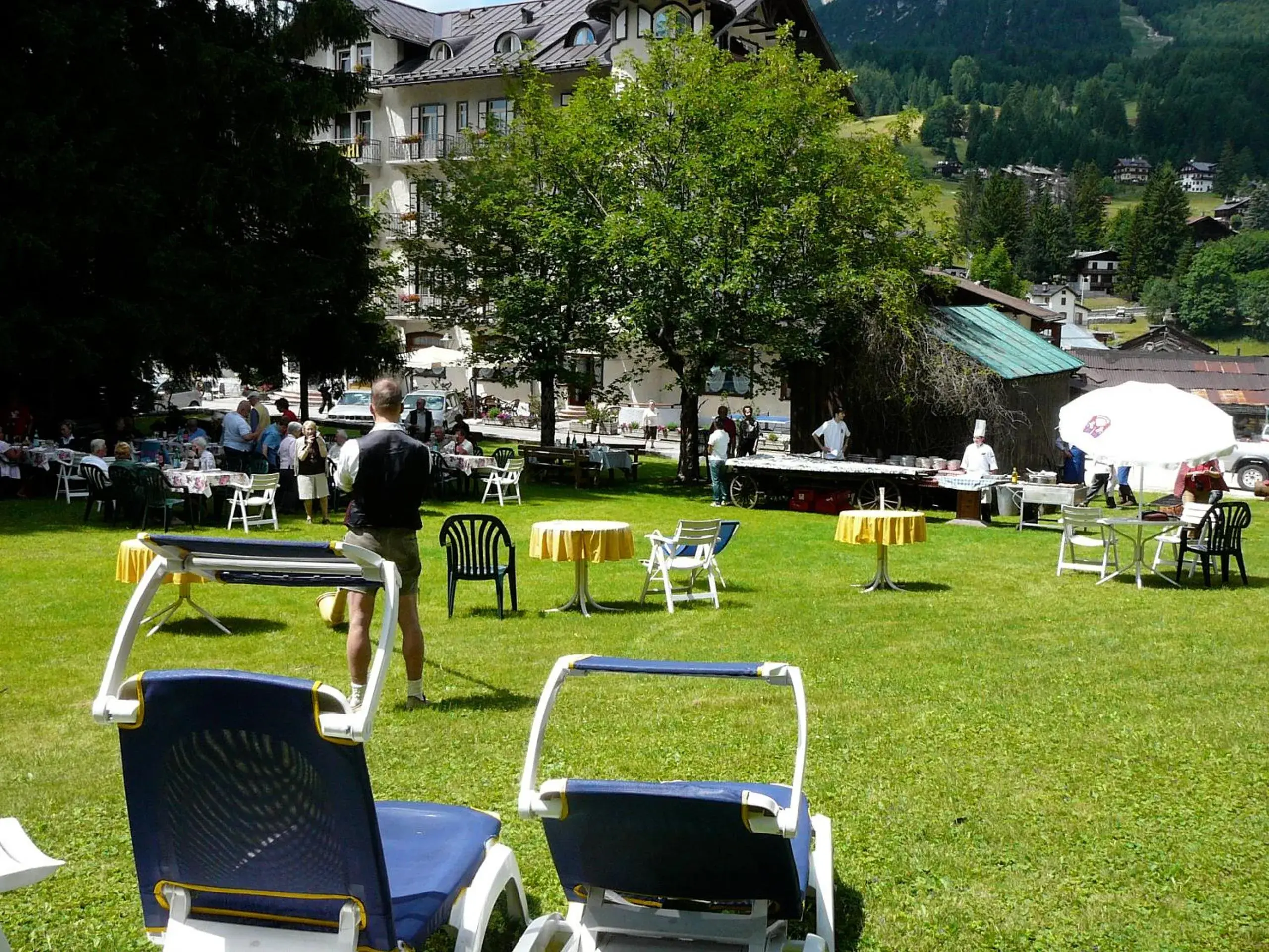 Garden in Franceschi Park Hotel