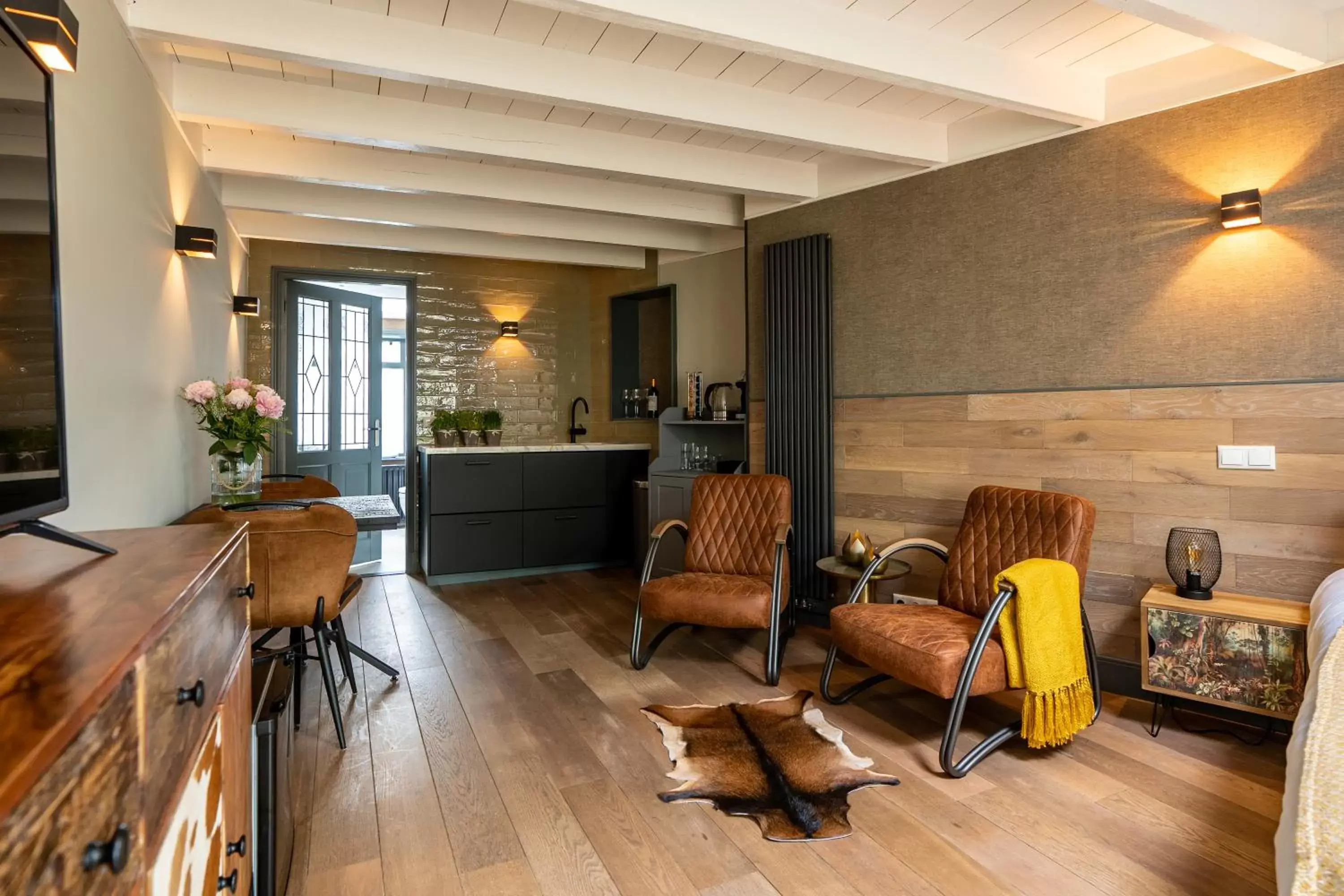 Living room, Seating Area in Guesthouse Het Gouden Eiland