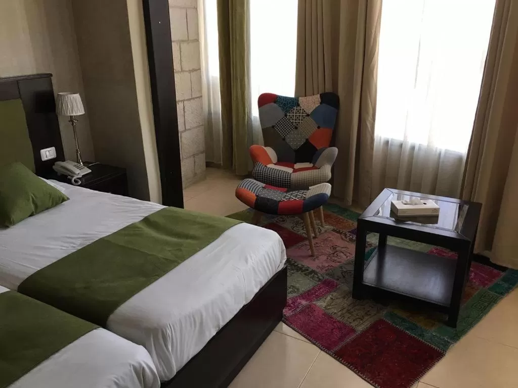 Bed in National Hotel - Jerusalem