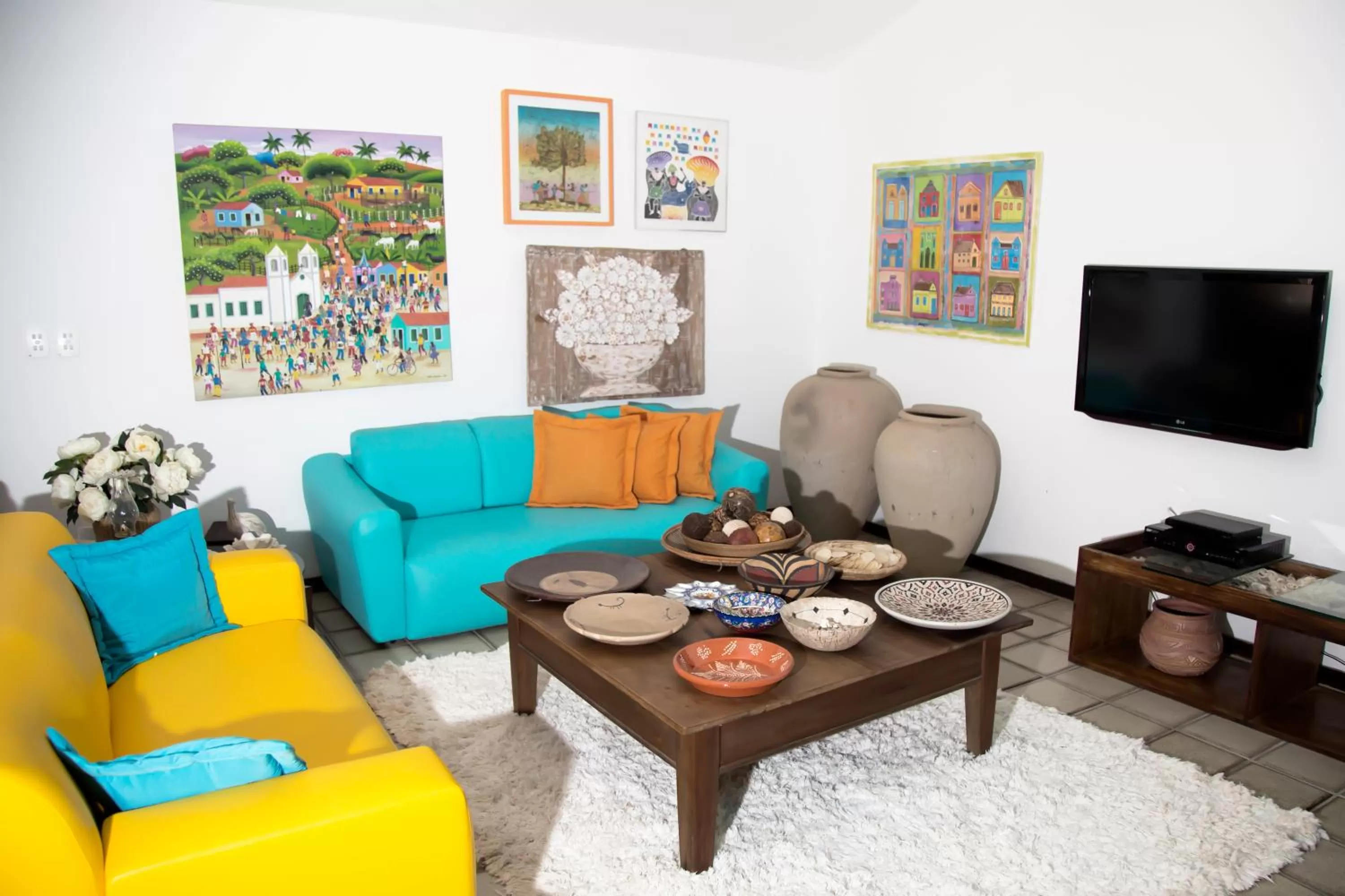 Living room in Hospedaria Entre Amigos