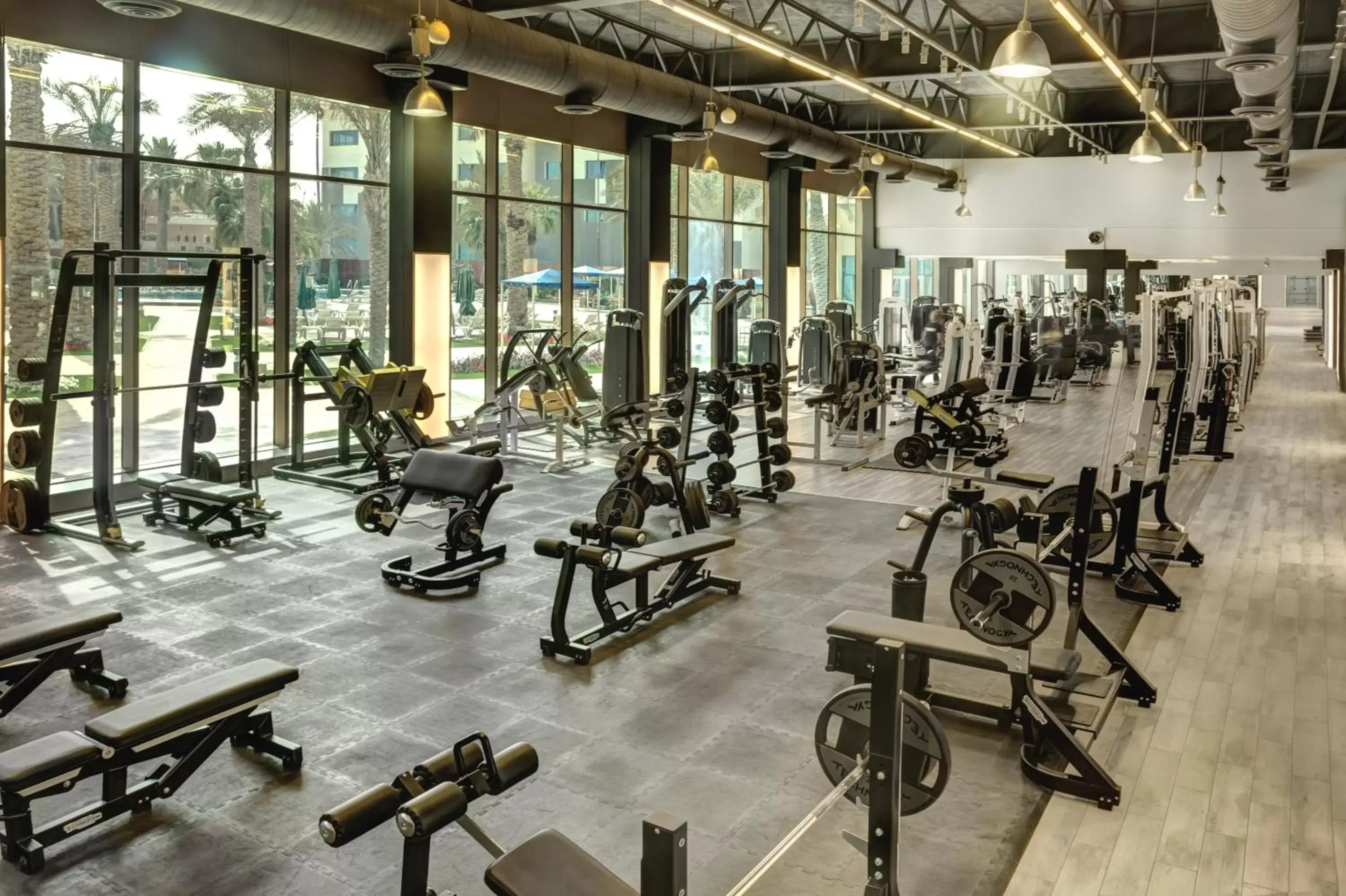 Fitness centre/facilities in The Palms Beach Hotel & Spa