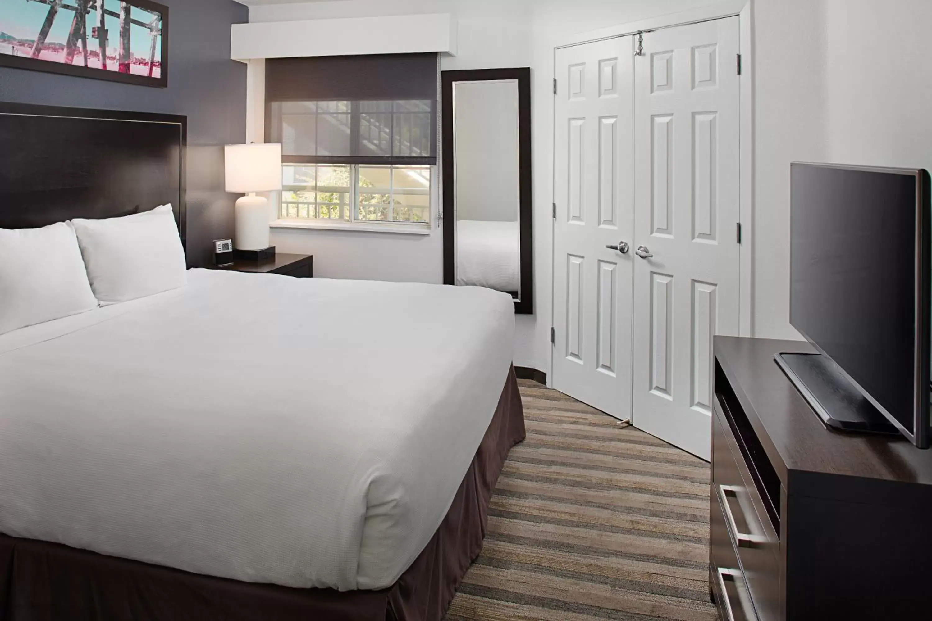 Bedroom, Bed in Hyatt House Dallas Las Colinas