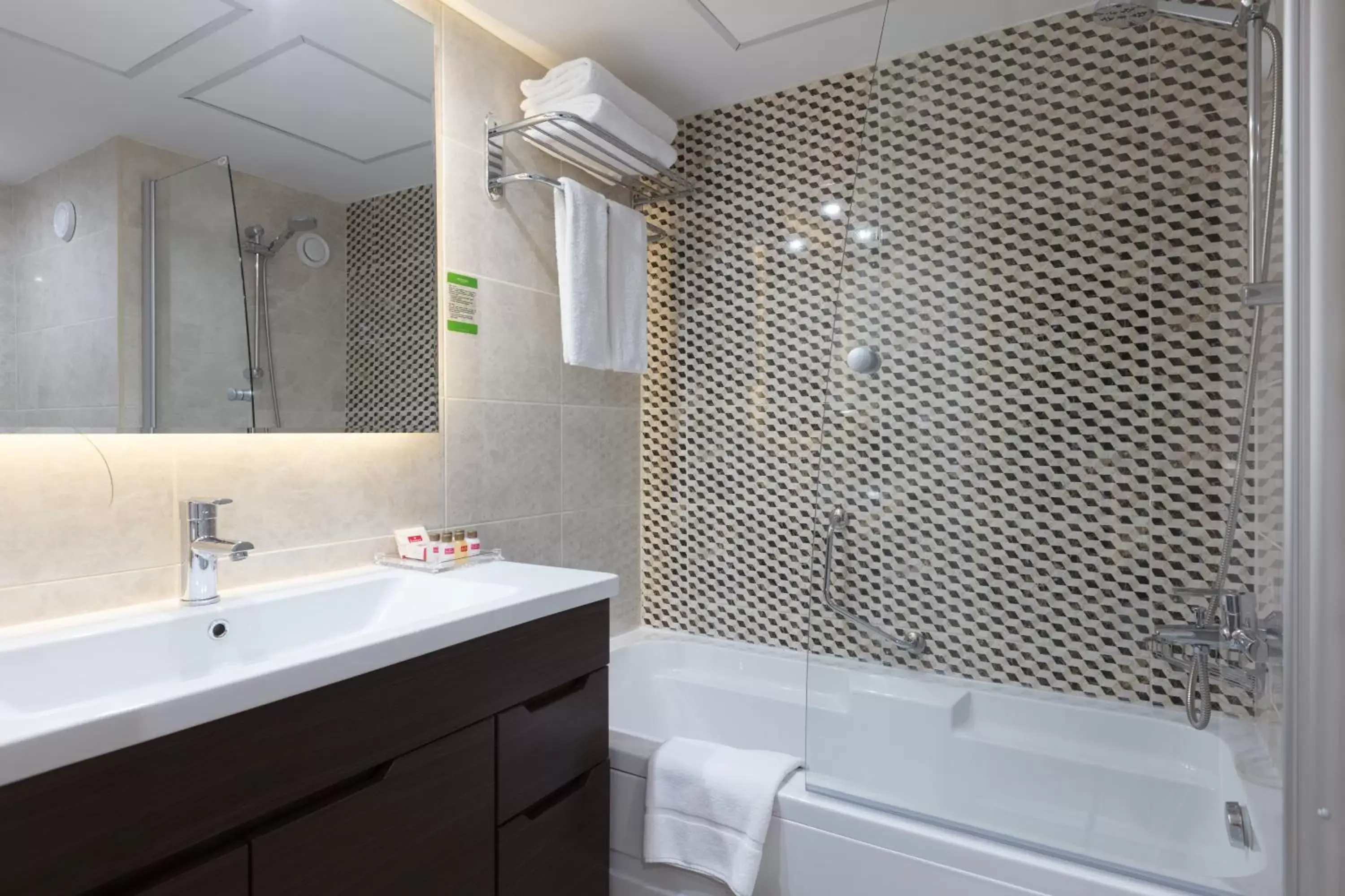 Bathroom in Ramada by Wyndham Sofia City Center