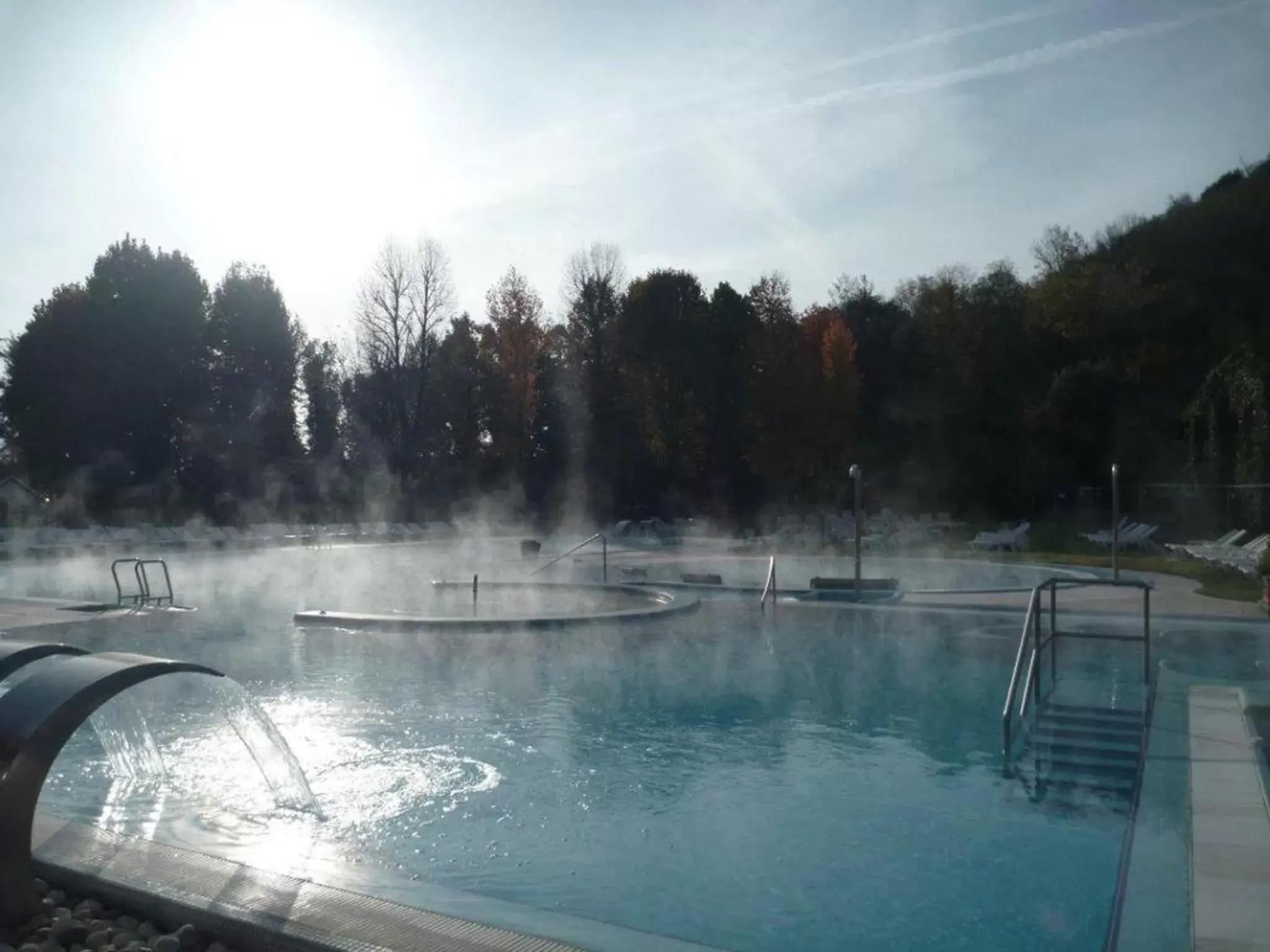 Garden, Swimming Pool in Terme Preistoriche Resort & Spa