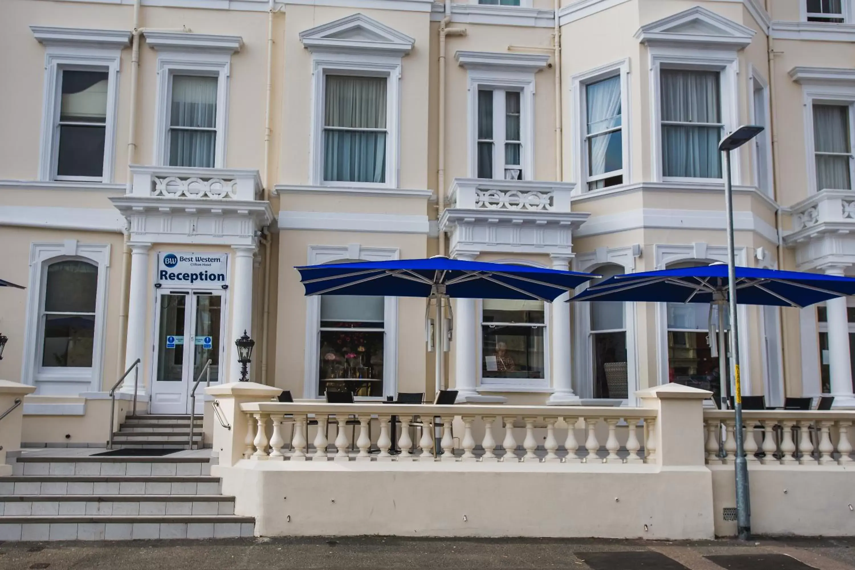 Facade/entrance, Property Building in Best Western Clifton Hotel- One of the best coastal views in Folkestone