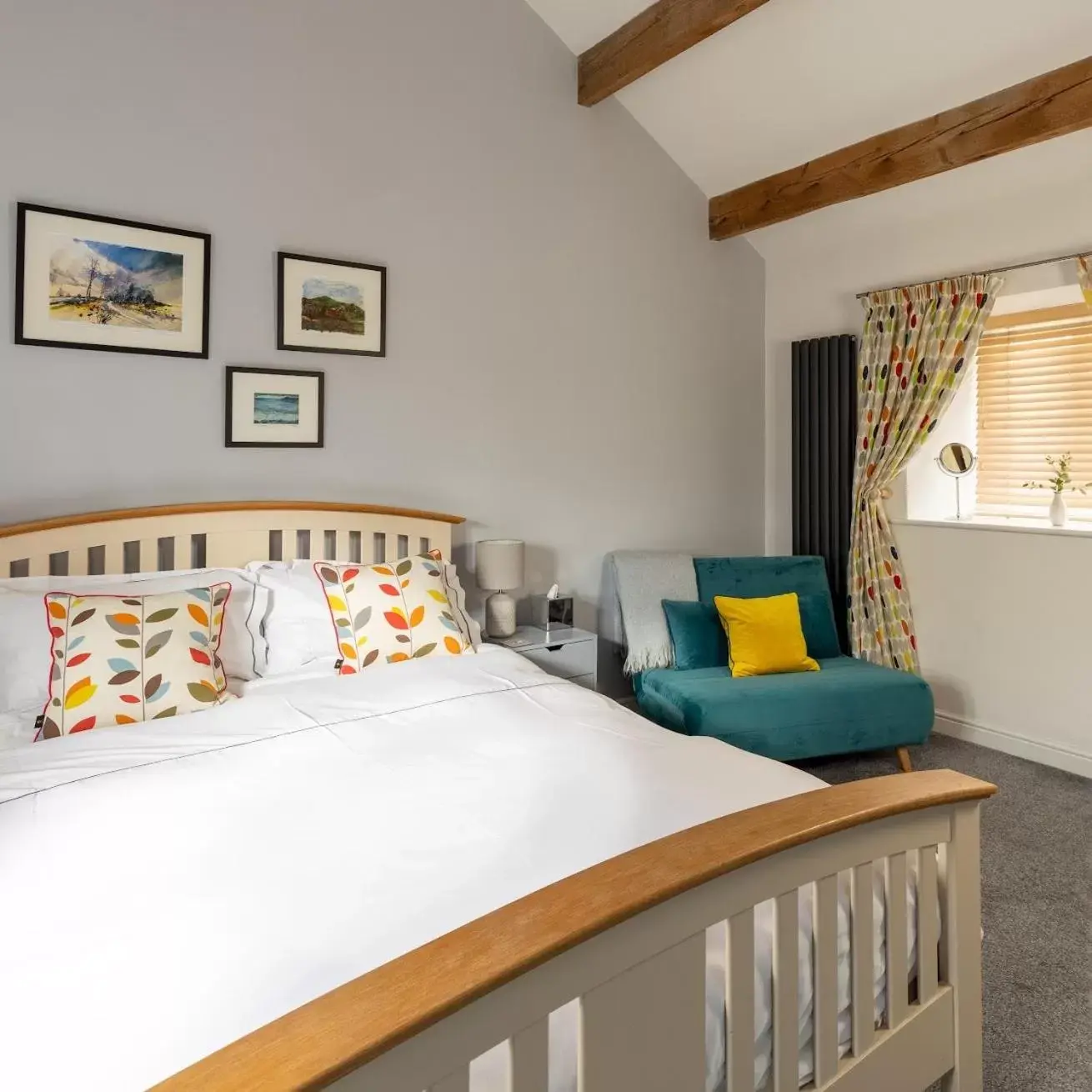 Photo of the whole room, Bed in Old Hall Croft Barn