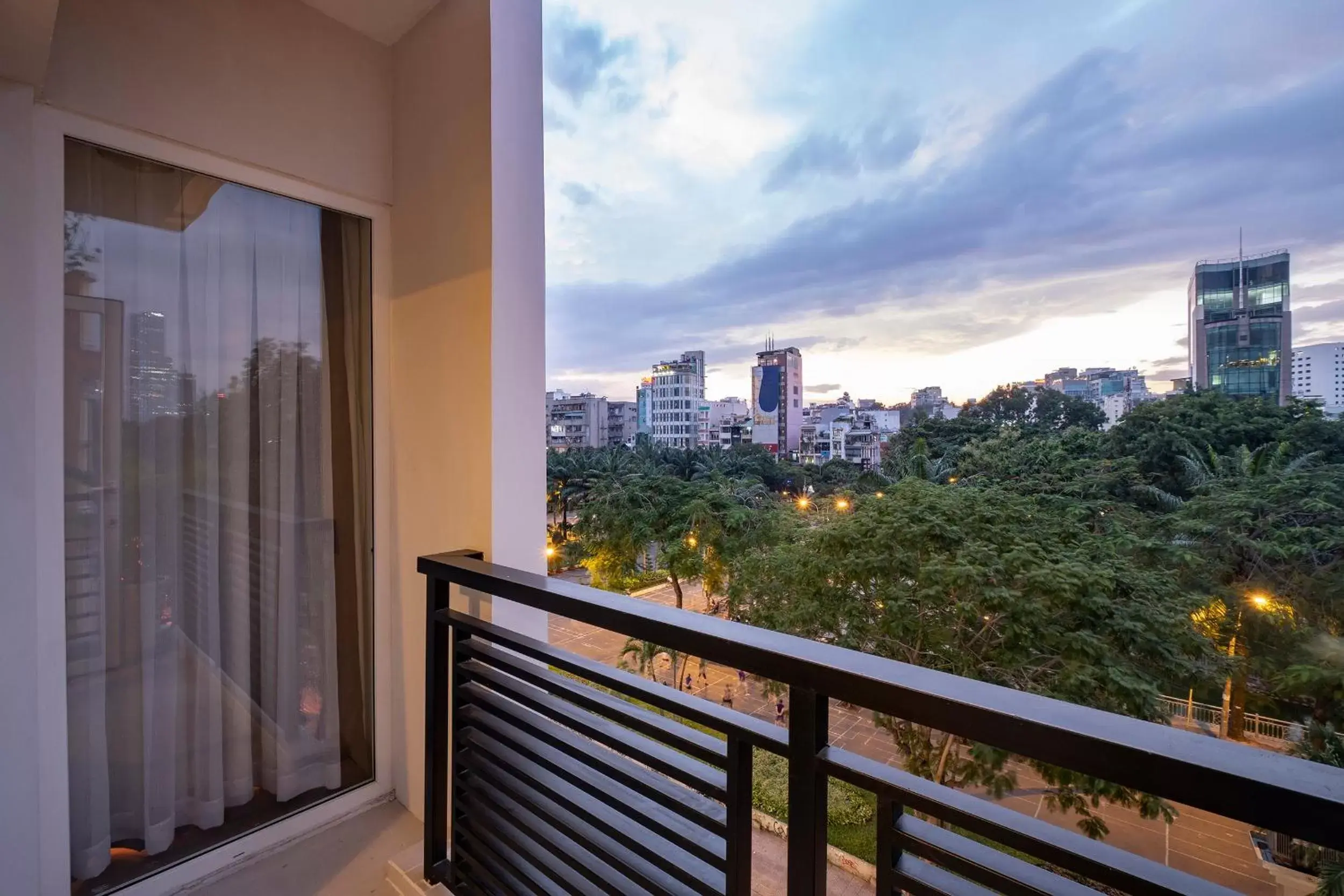 Balcony/Terrace in Vien Dong Hotel