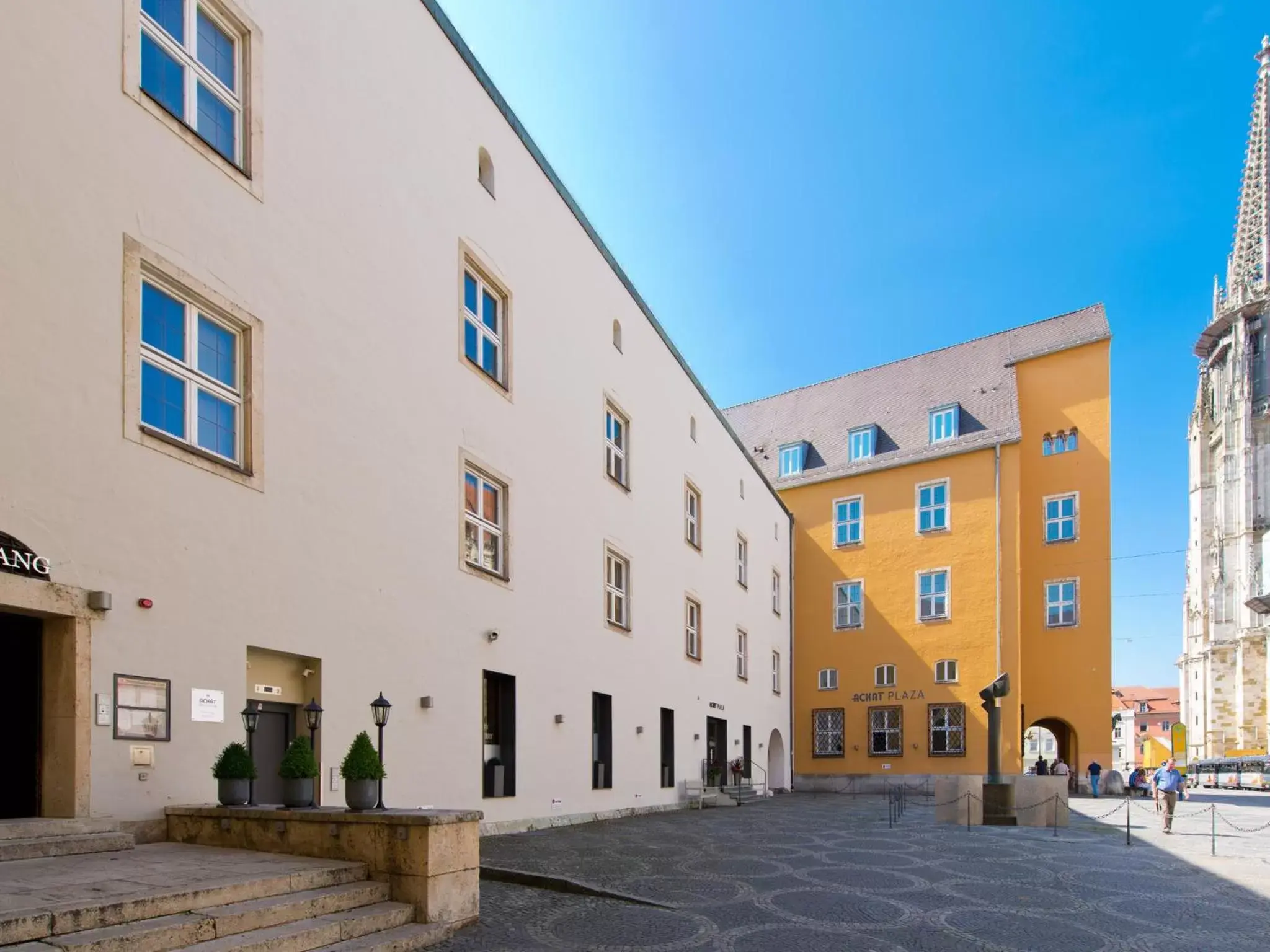 Facade/entrance, Property Building in ACHAT Hotel Regensburg Herzog am Dom