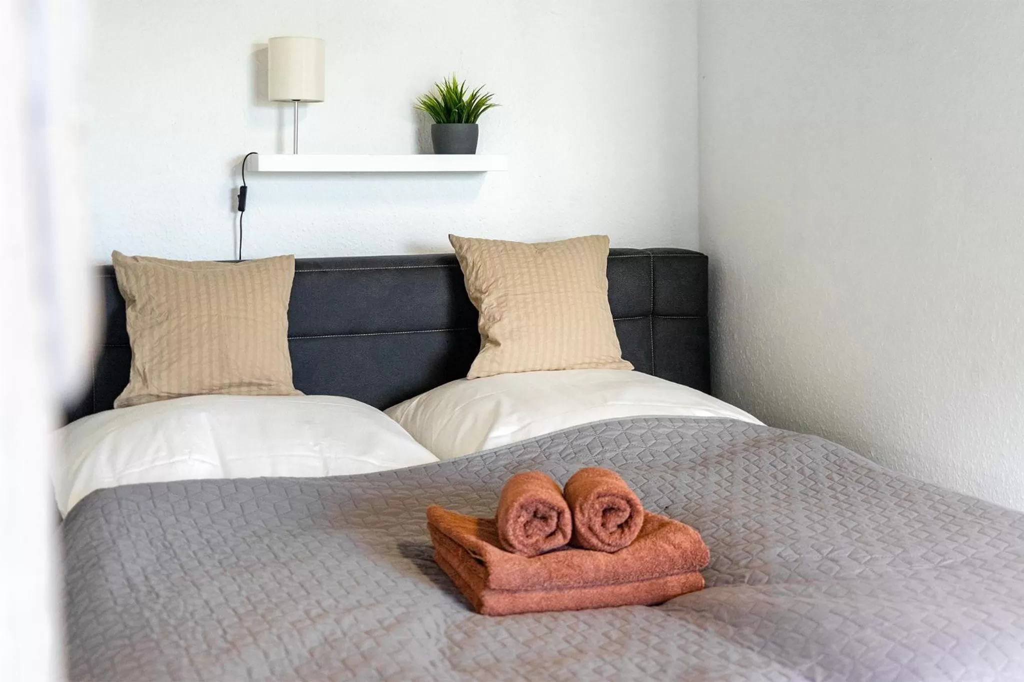 Bed in Villa Moorstern am Badesee Tannenhausen