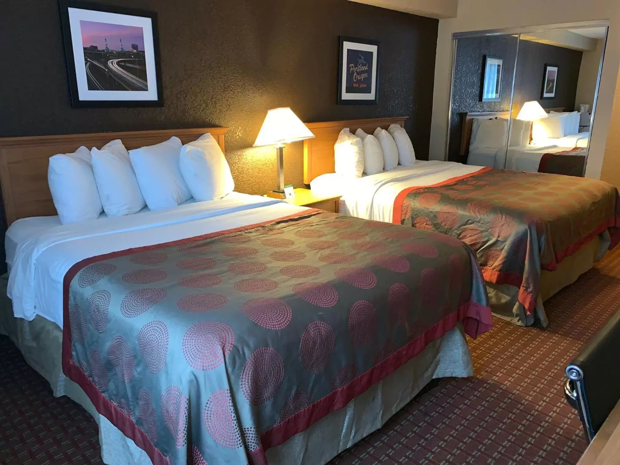 Bed in Ramada by Wyndham Portland