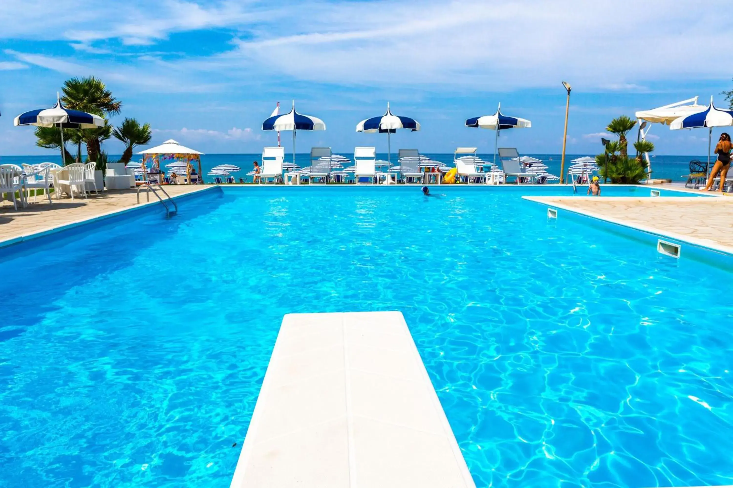 Swimming Pool in Hotel Poseidon