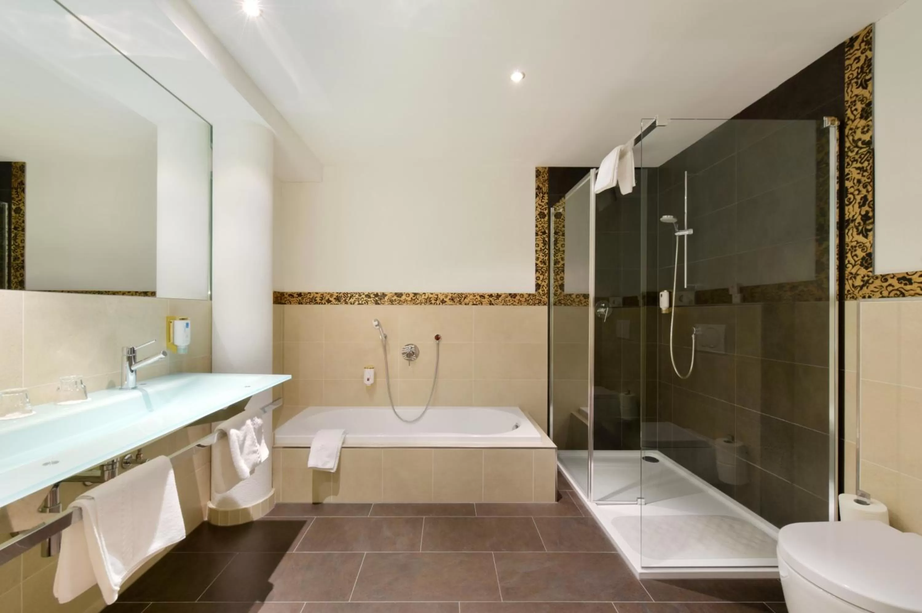 Shower in Mountains Hotel