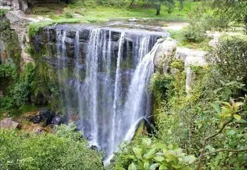 Natural landscape in Cabañas La Cascada