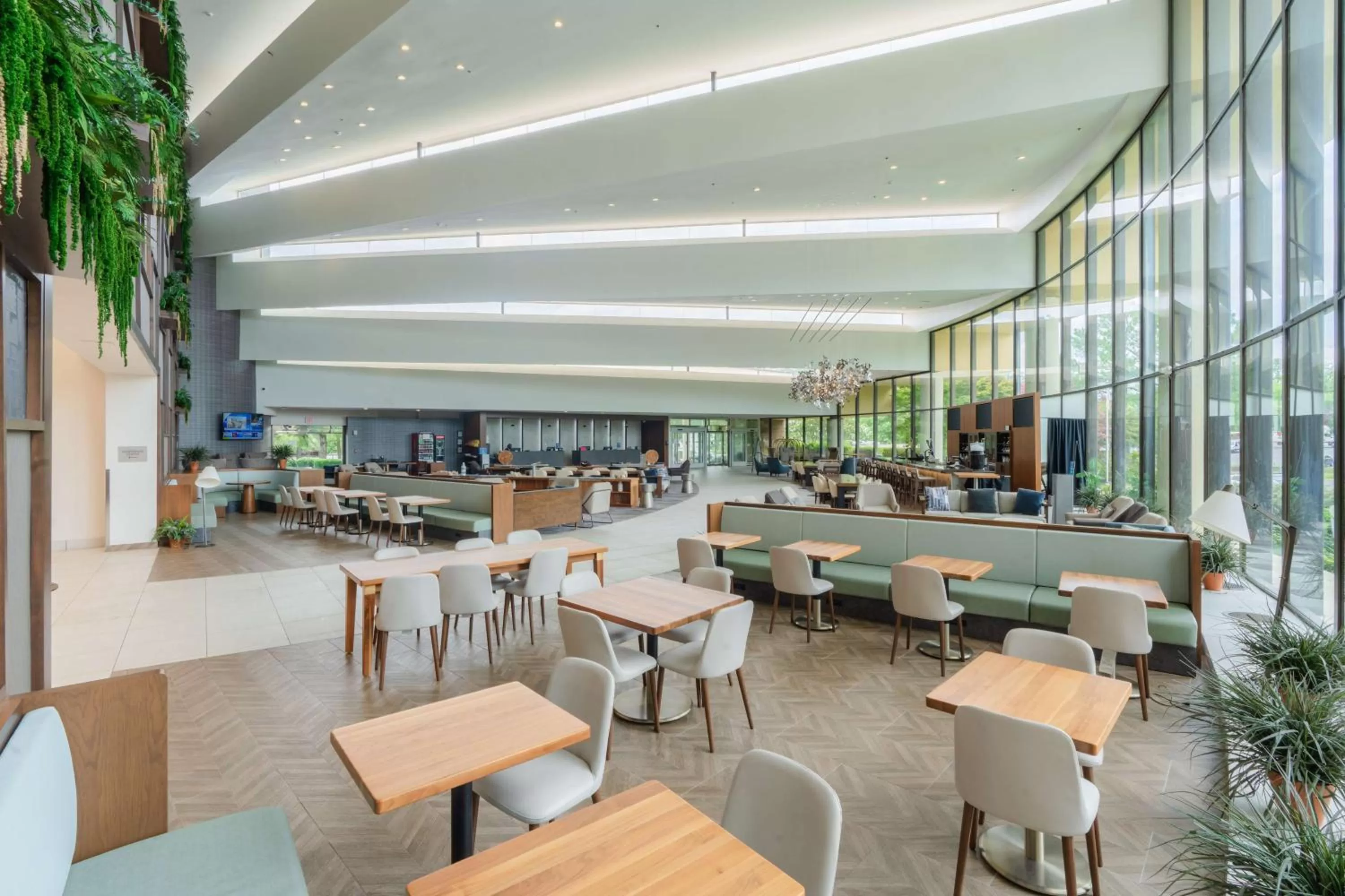 Lobby or reception in Hilton Memphis
