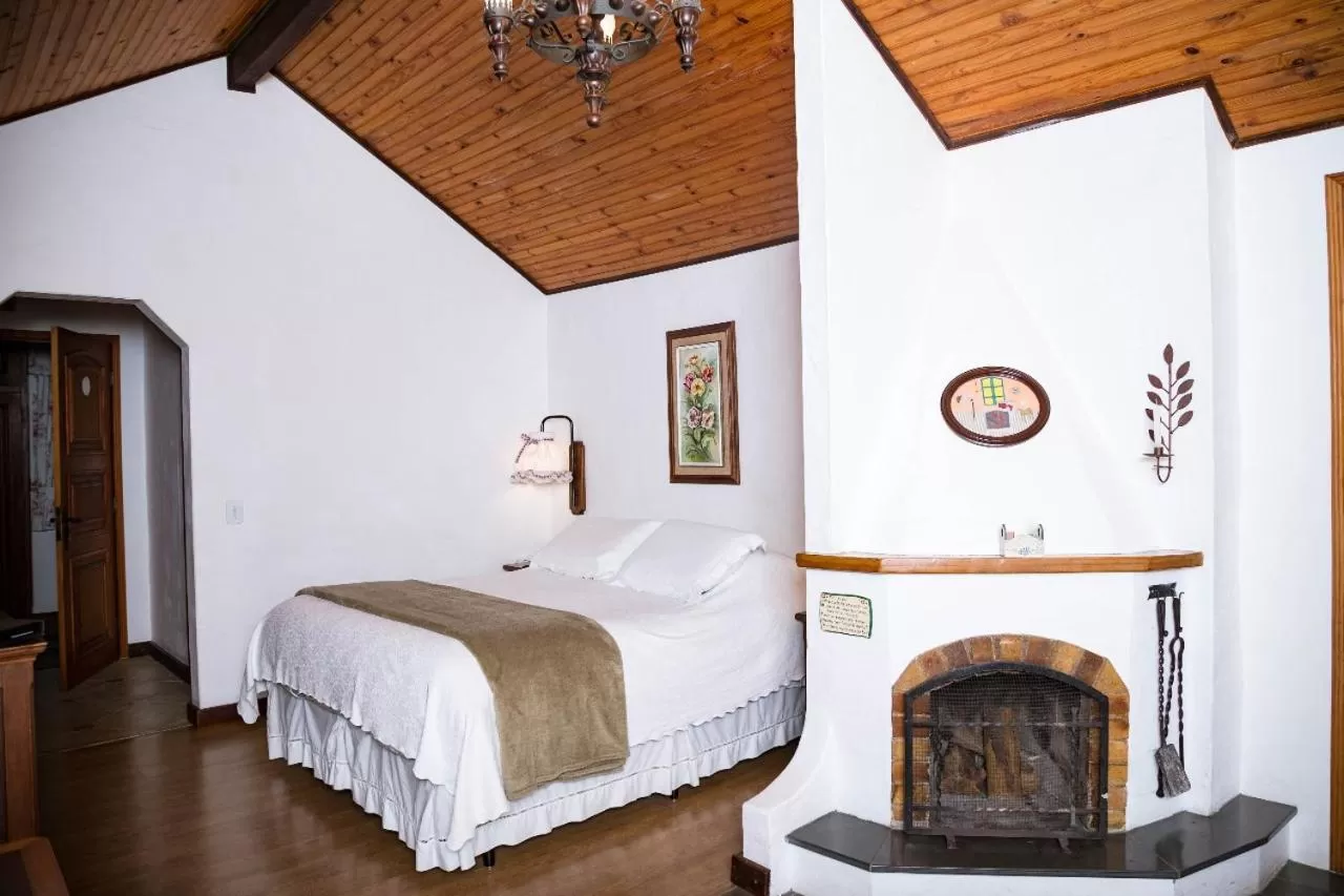 Bed in Hotel Meissner Hof