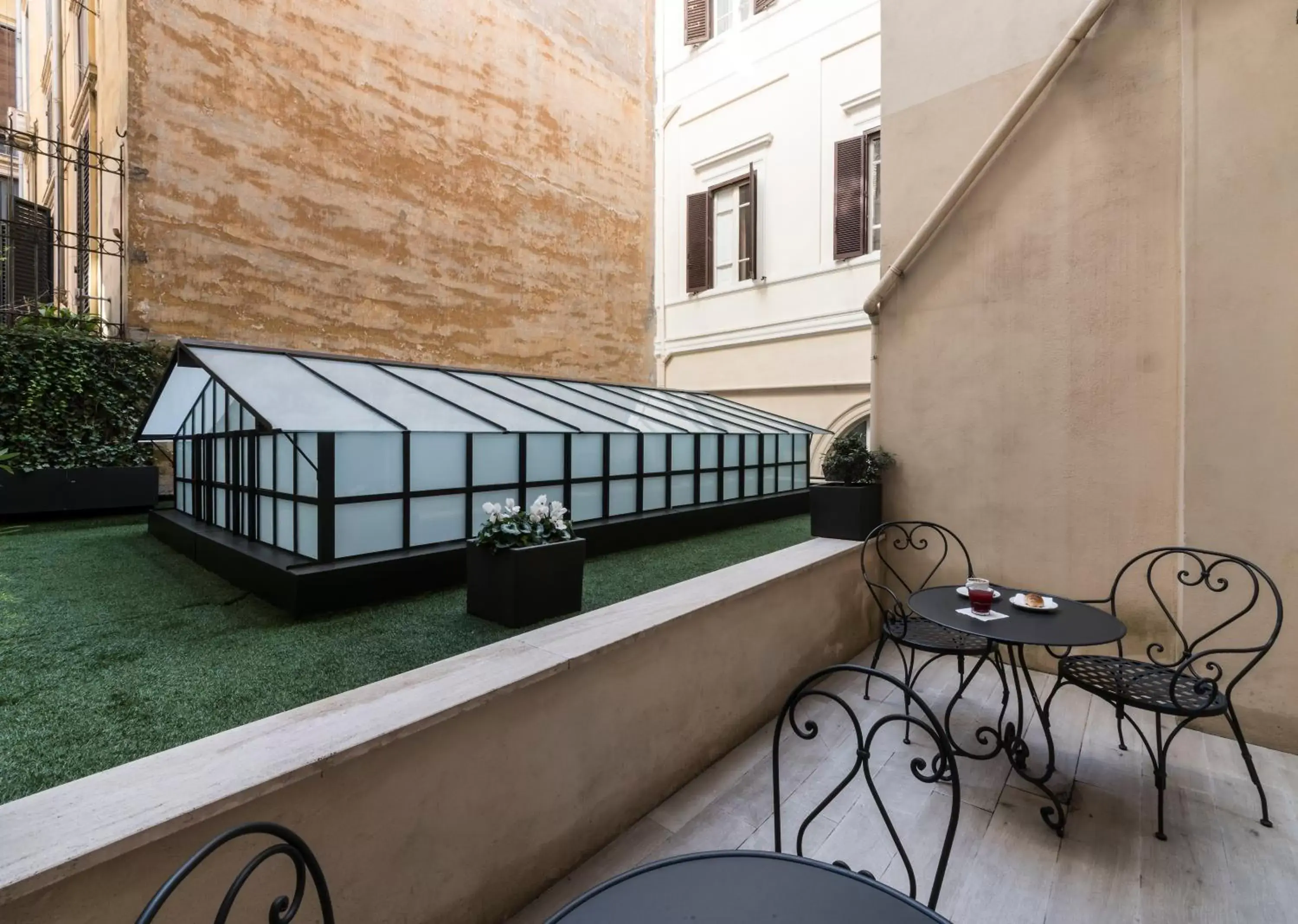 Area and facilities, Balcony/Terrace in Terrace Pantheon Relais