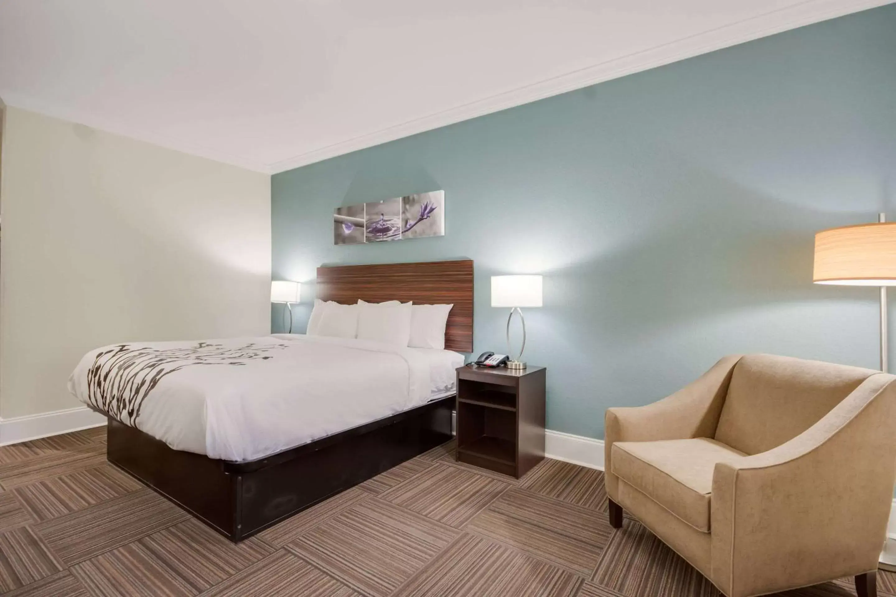 Bedroom, Bed in Sleep Inn & Suites Niceville - Destin