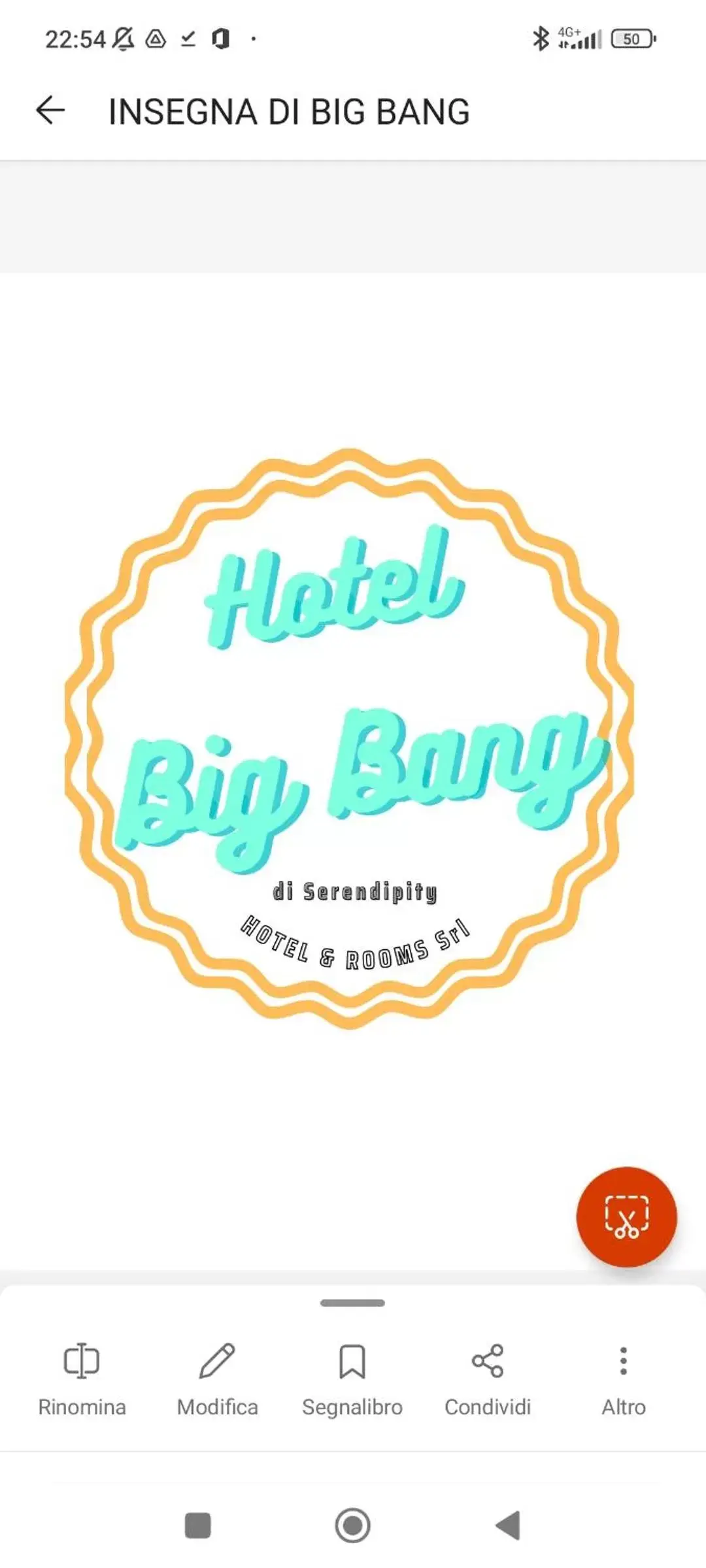 Property logo or sign in Hotel Big Bang