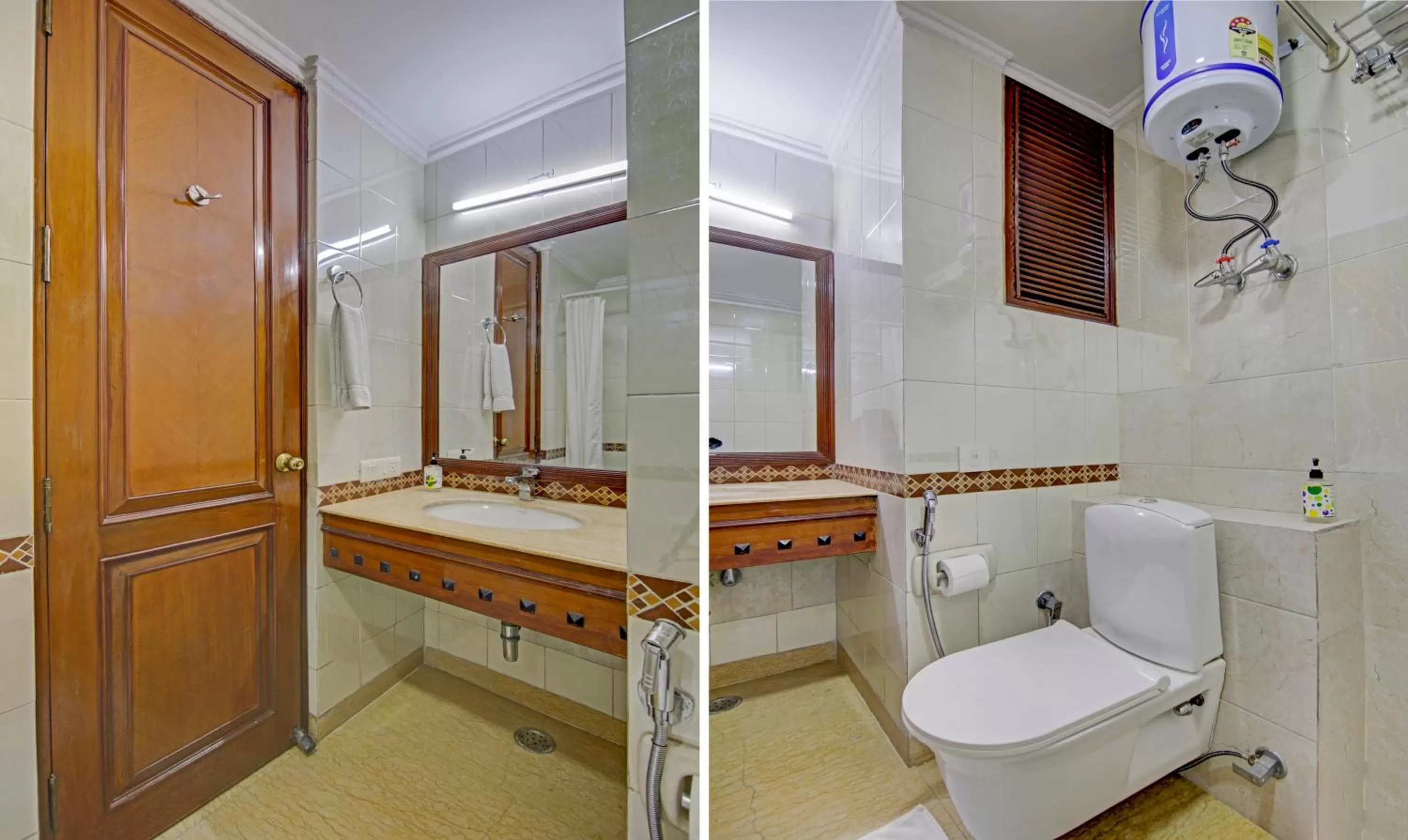 Bathroom in Treebo Corporate Park