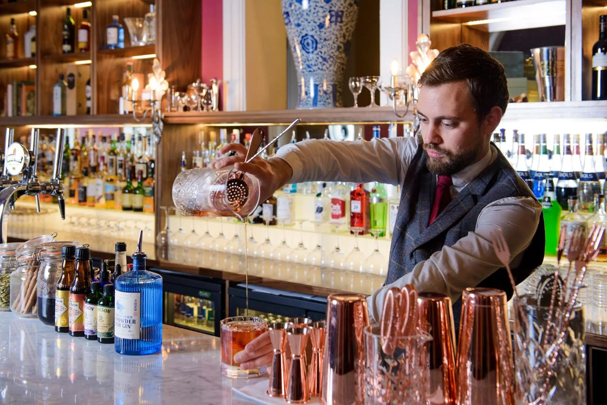 Lounge or bar in The Metropole Hotel Cork