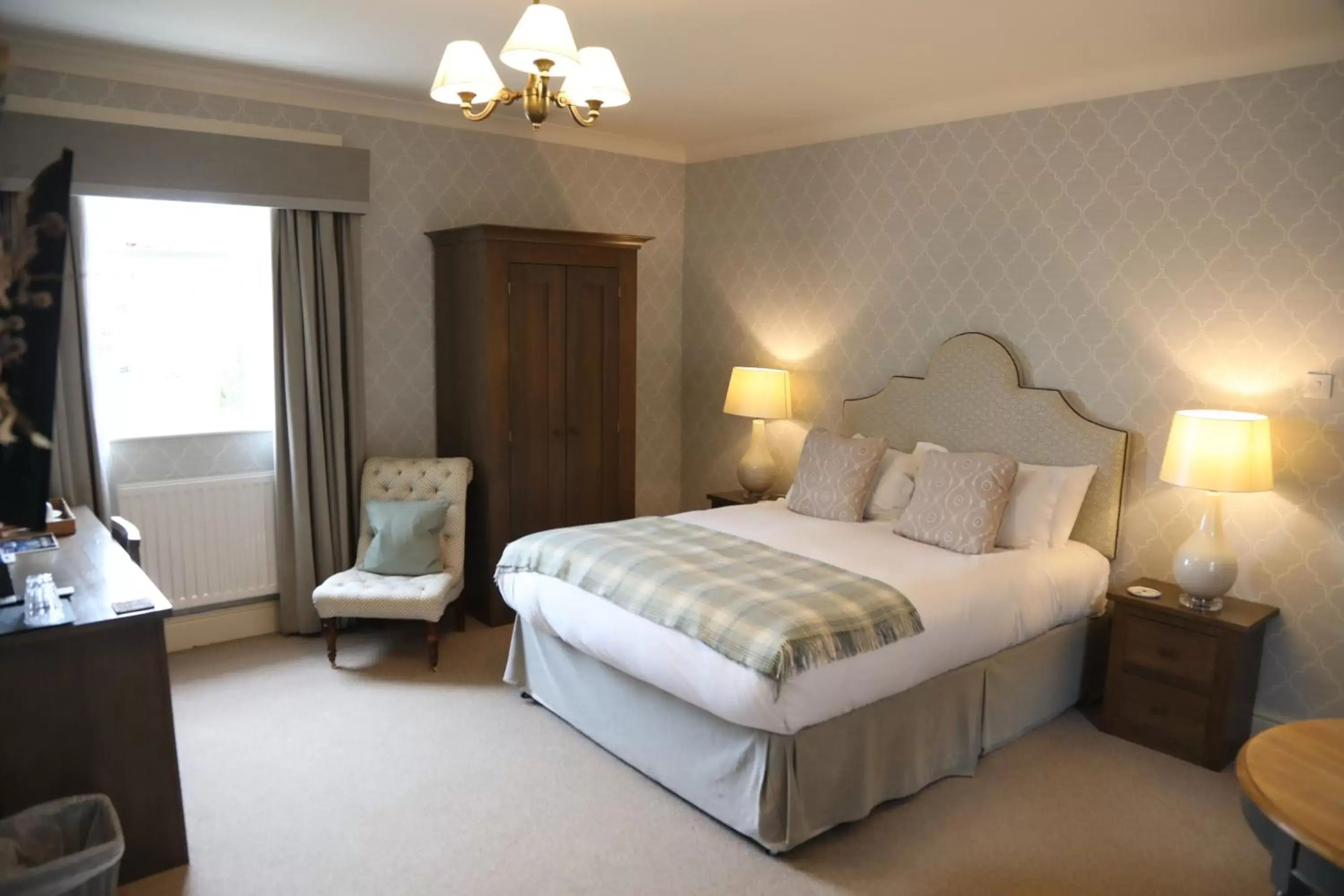 Bed in Tickton Grange Hotel