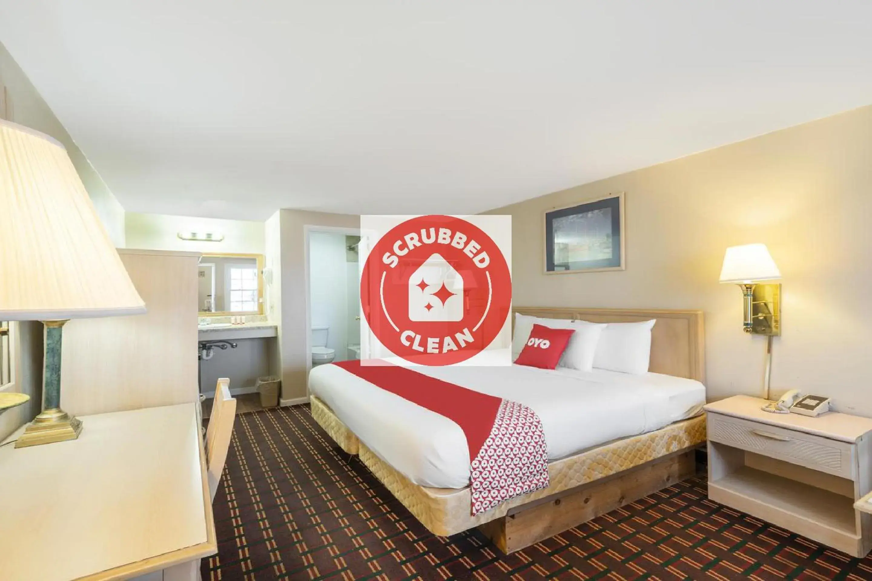 Bedroom in OYO Hotel Starlite Seneca Falls