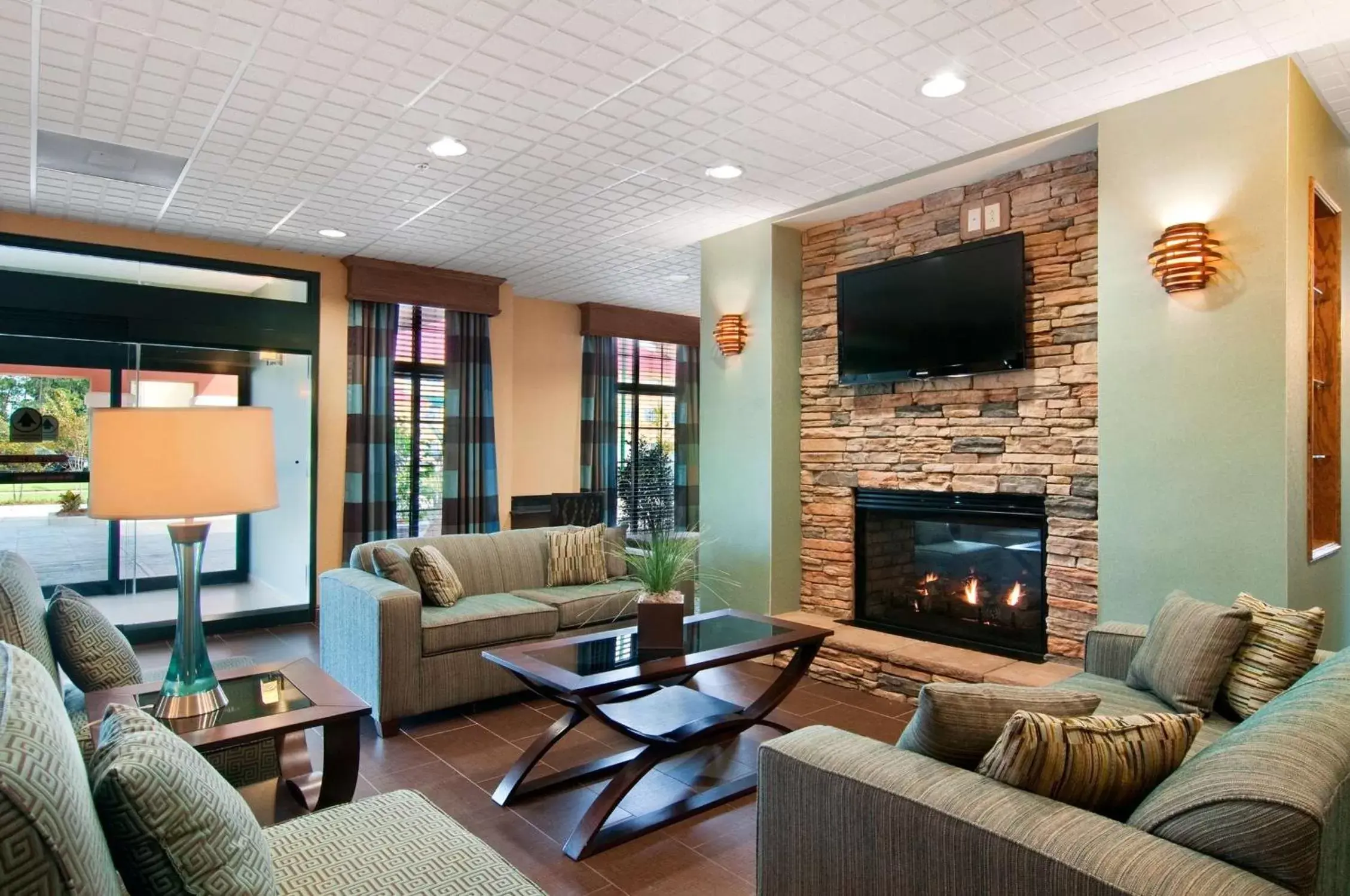 Lobby or reception, Seating Area in Homewood Suites by Hilton Slidell