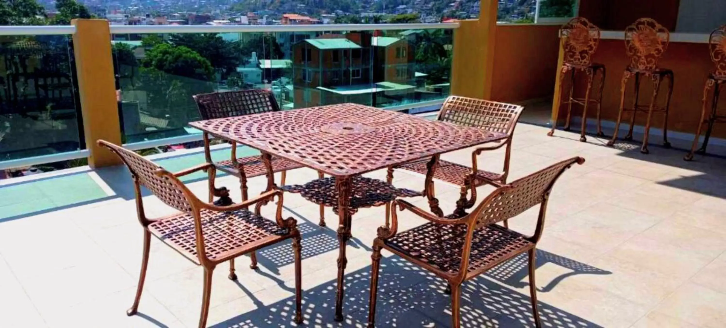 Patio in Fabuloso Hotel Las Vegas