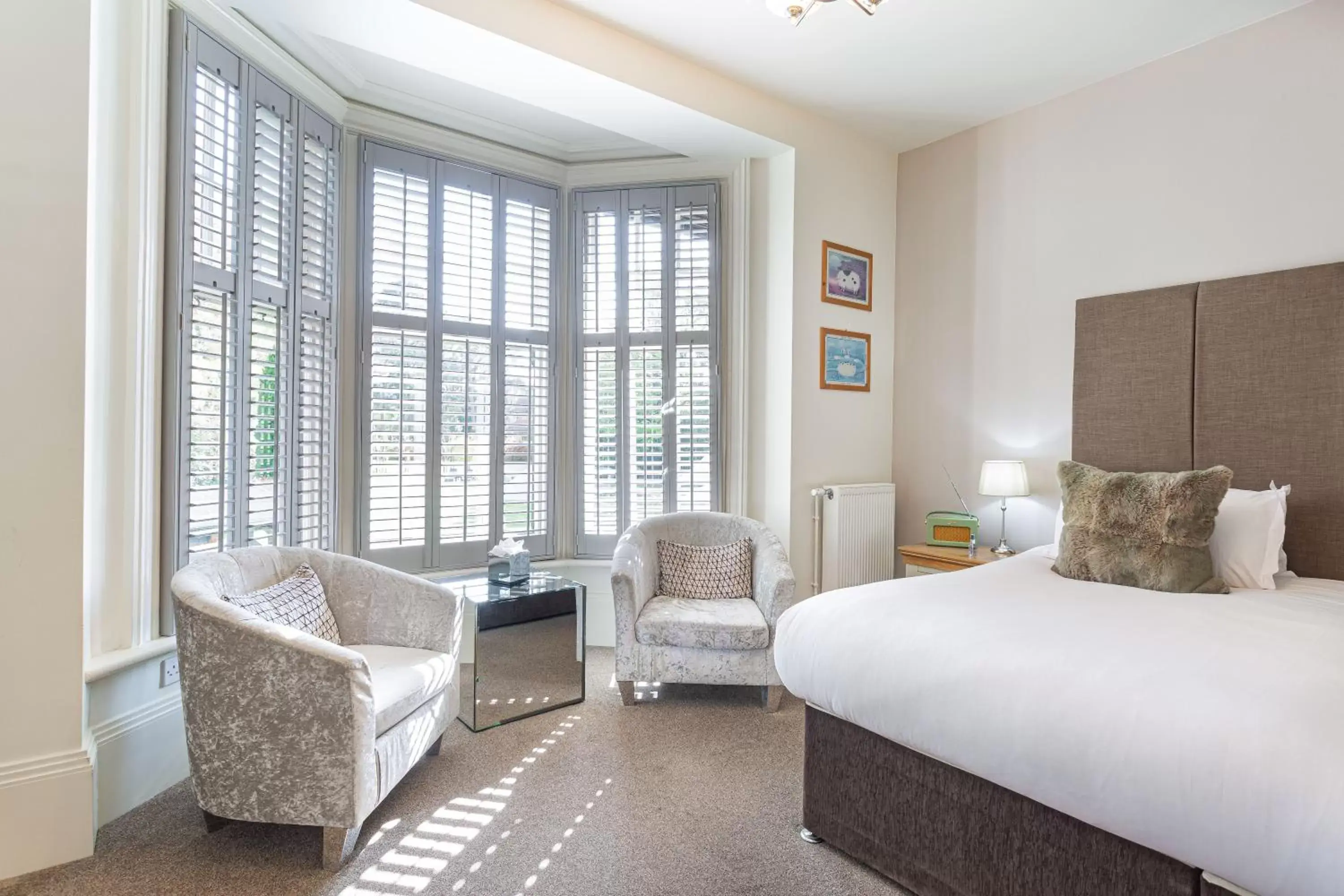 Seating area in Forest Park Country Hotel & Inn, Brockenhurst, New Forest, Hampshire