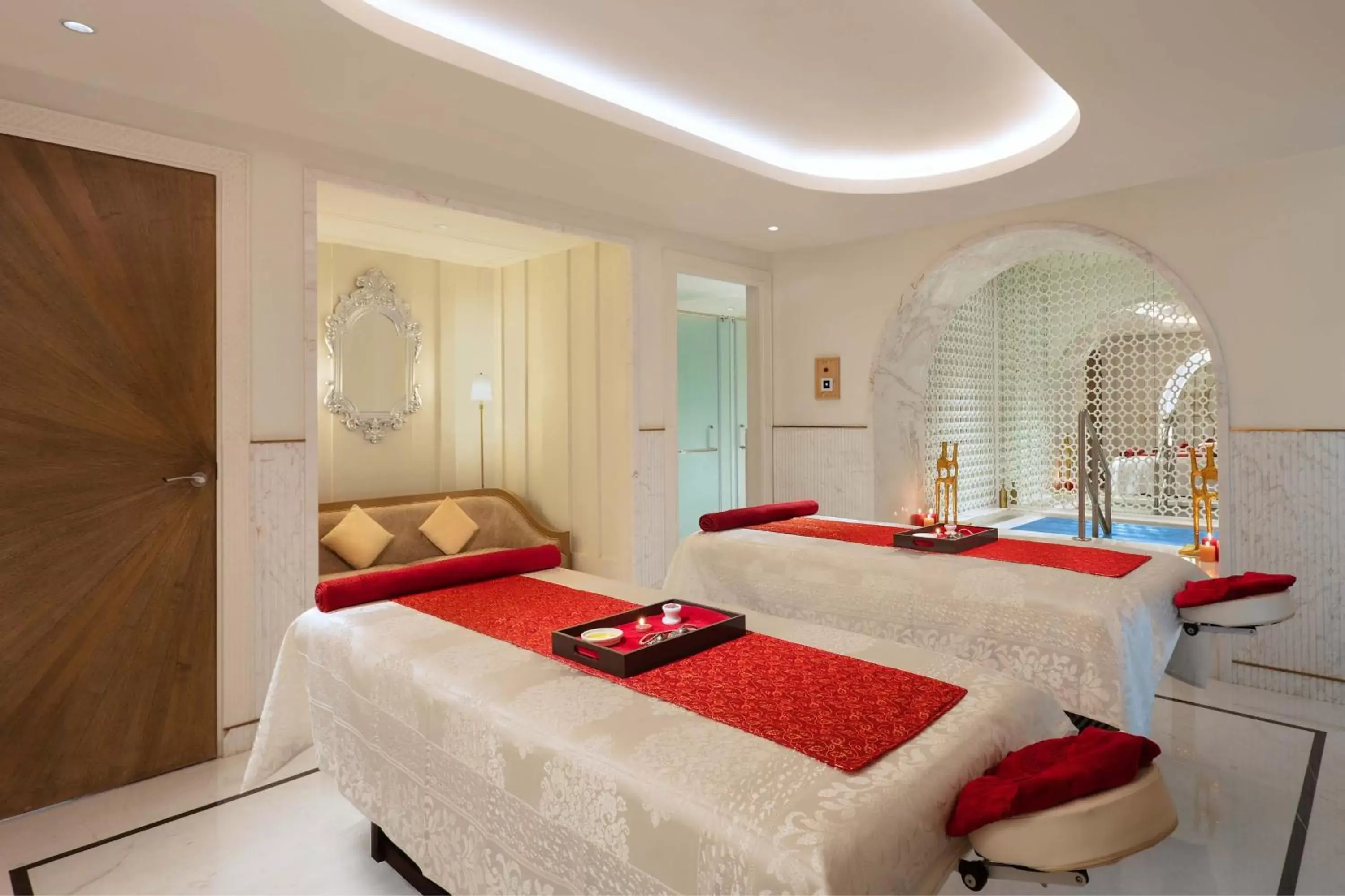 Spa and wellness centre/facilities, Bed in ITC Narmada, a Luxury Collection Hotel, Ahmedabad