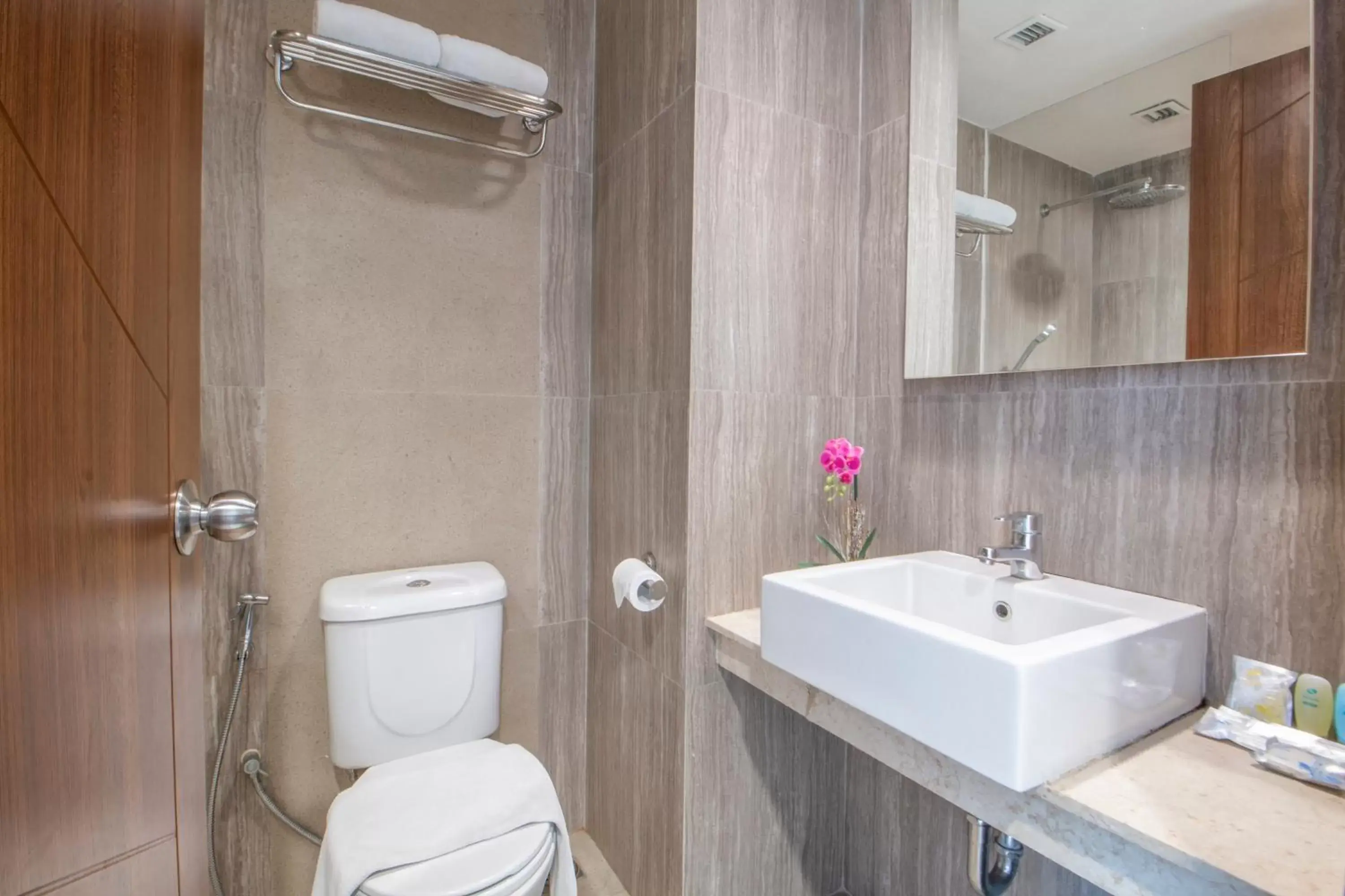 Bathroom in Solaris Hotel Malang