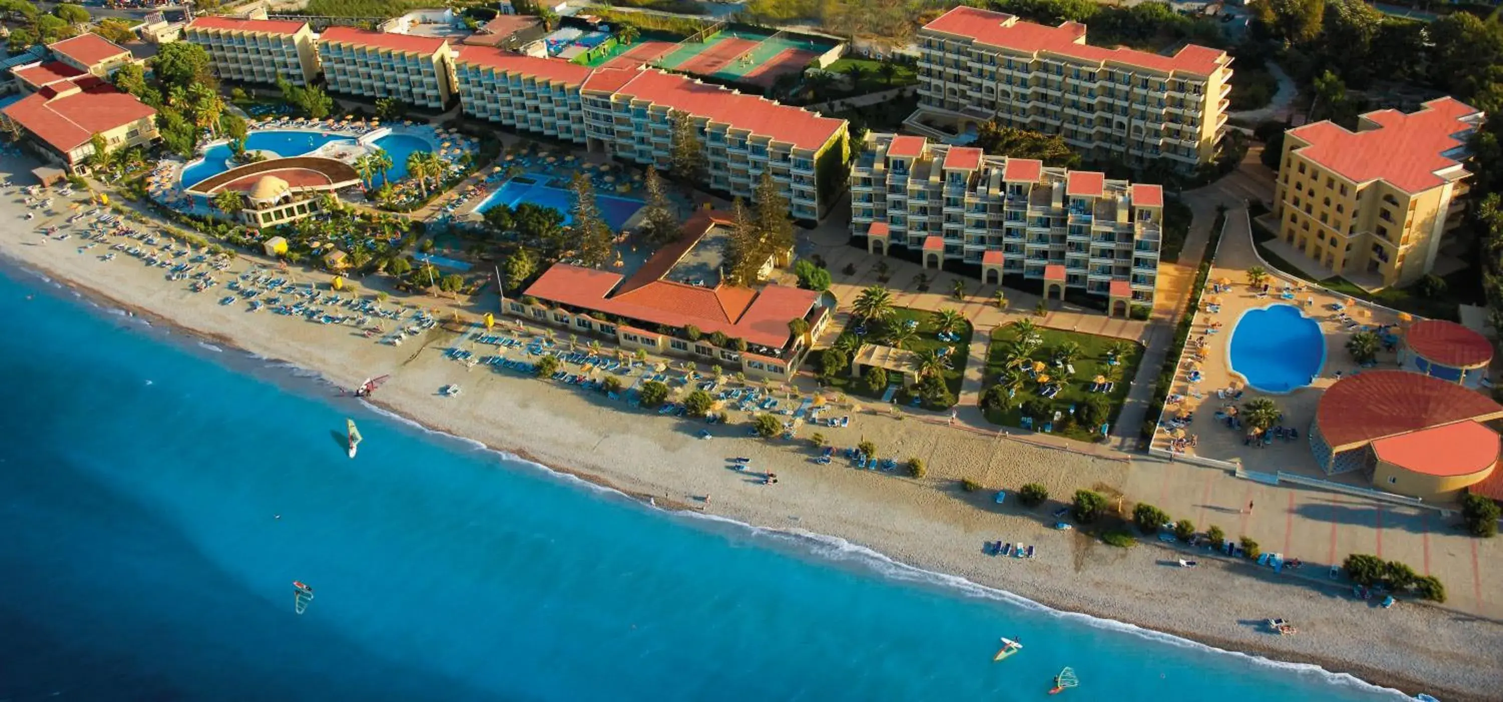 Bird's eye view in Sunshine Rhodes Bird's eye view in Sunshine Rhodes