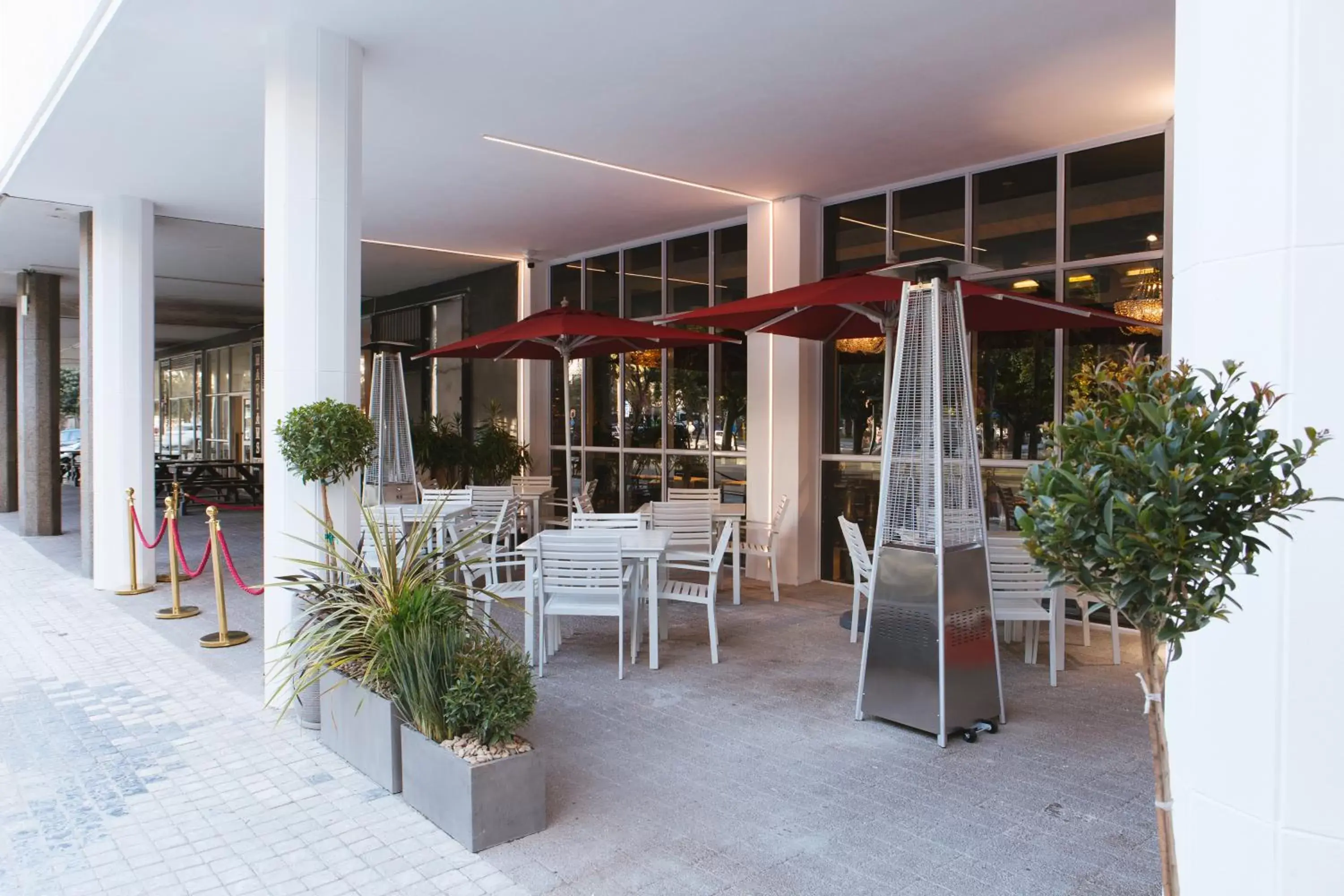 Patio in Signature Lux Hotel by ONOMO, Foreshore