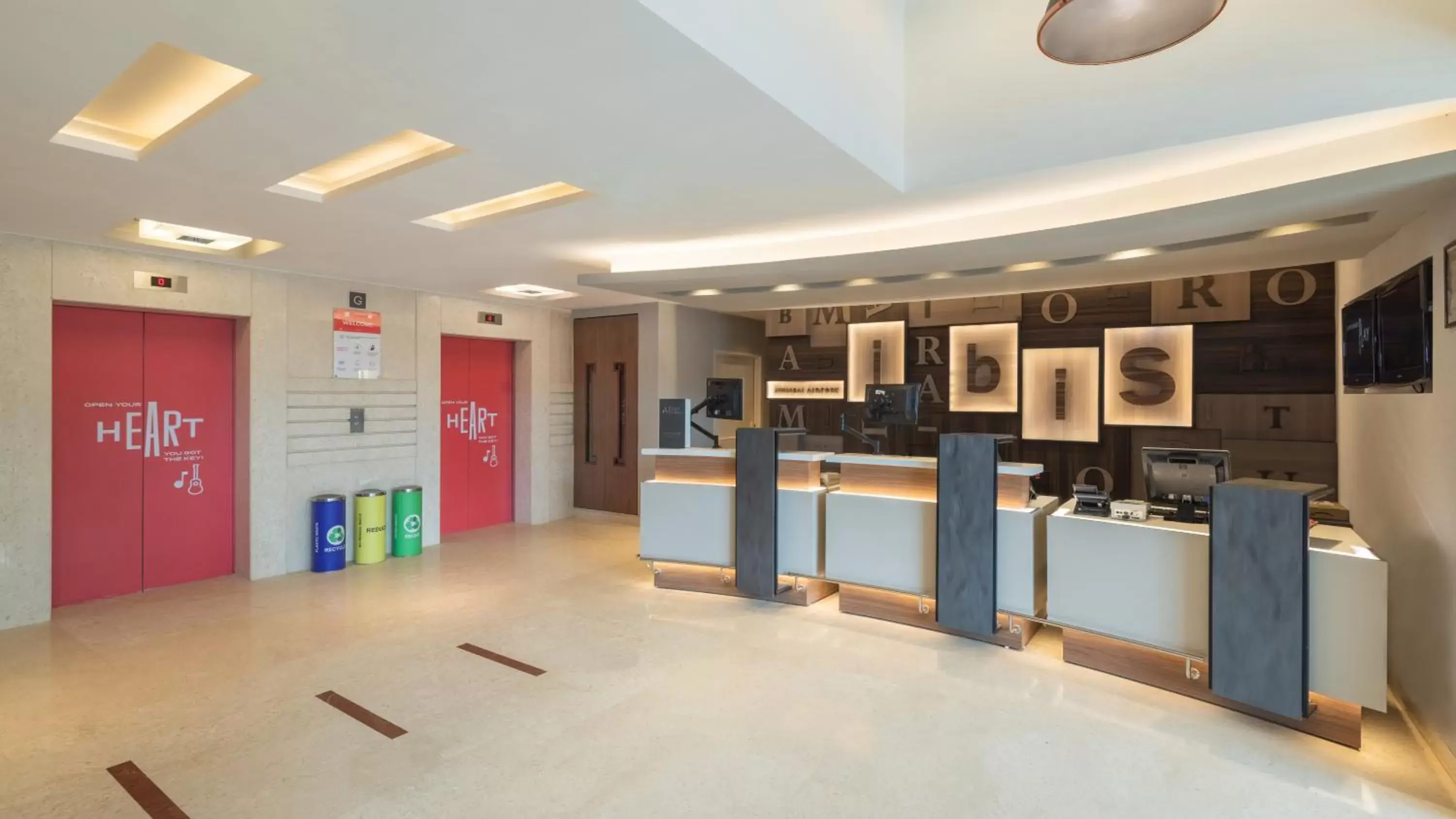 Lobby or reception in ibis Mumbai Airport - An Accor Brand