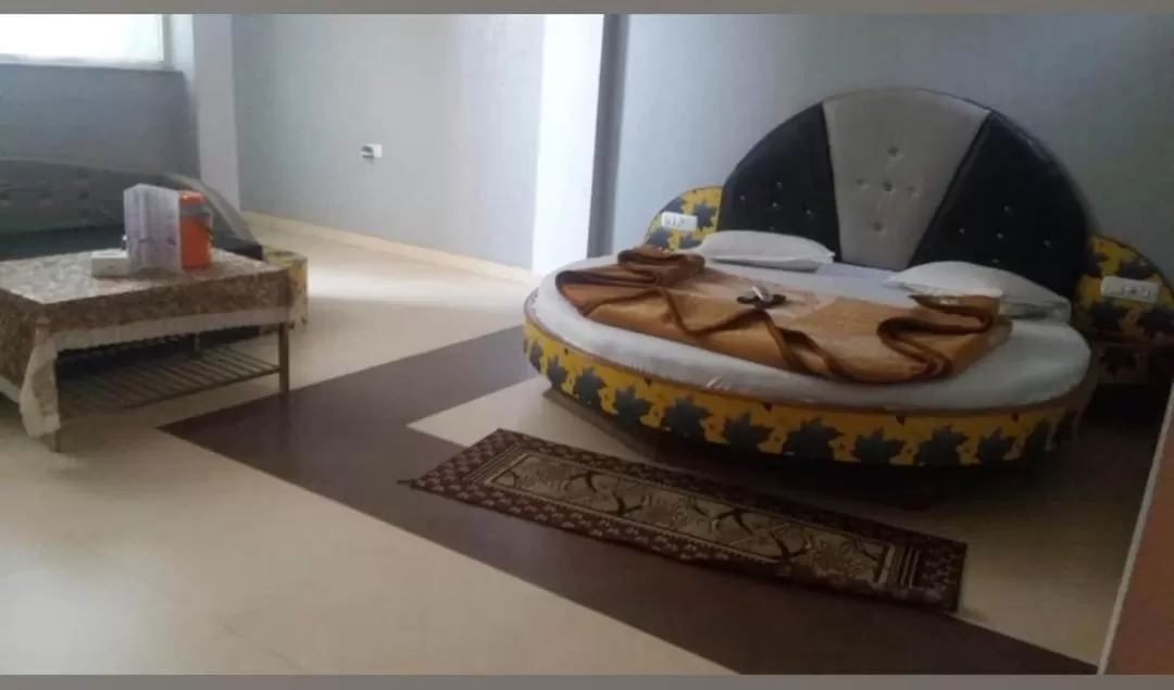 Bed in Hotel Rock View