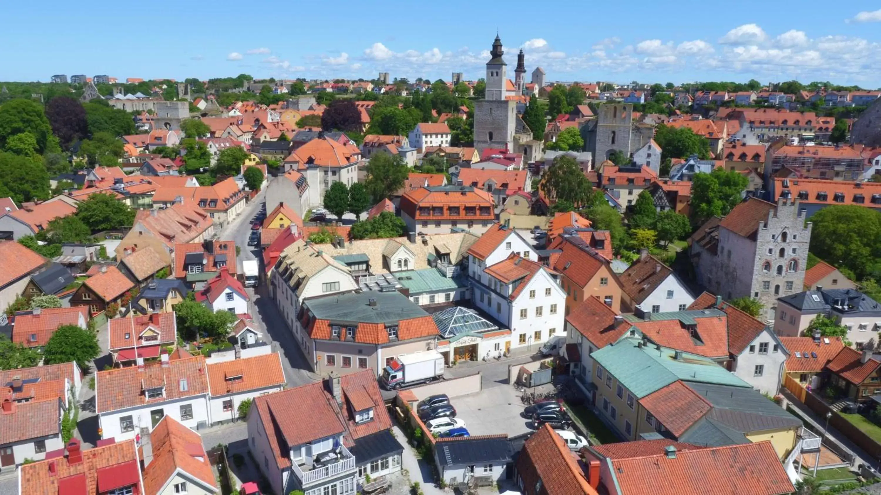 Property building, Bird's-eye View in Best Western Strand Hotel