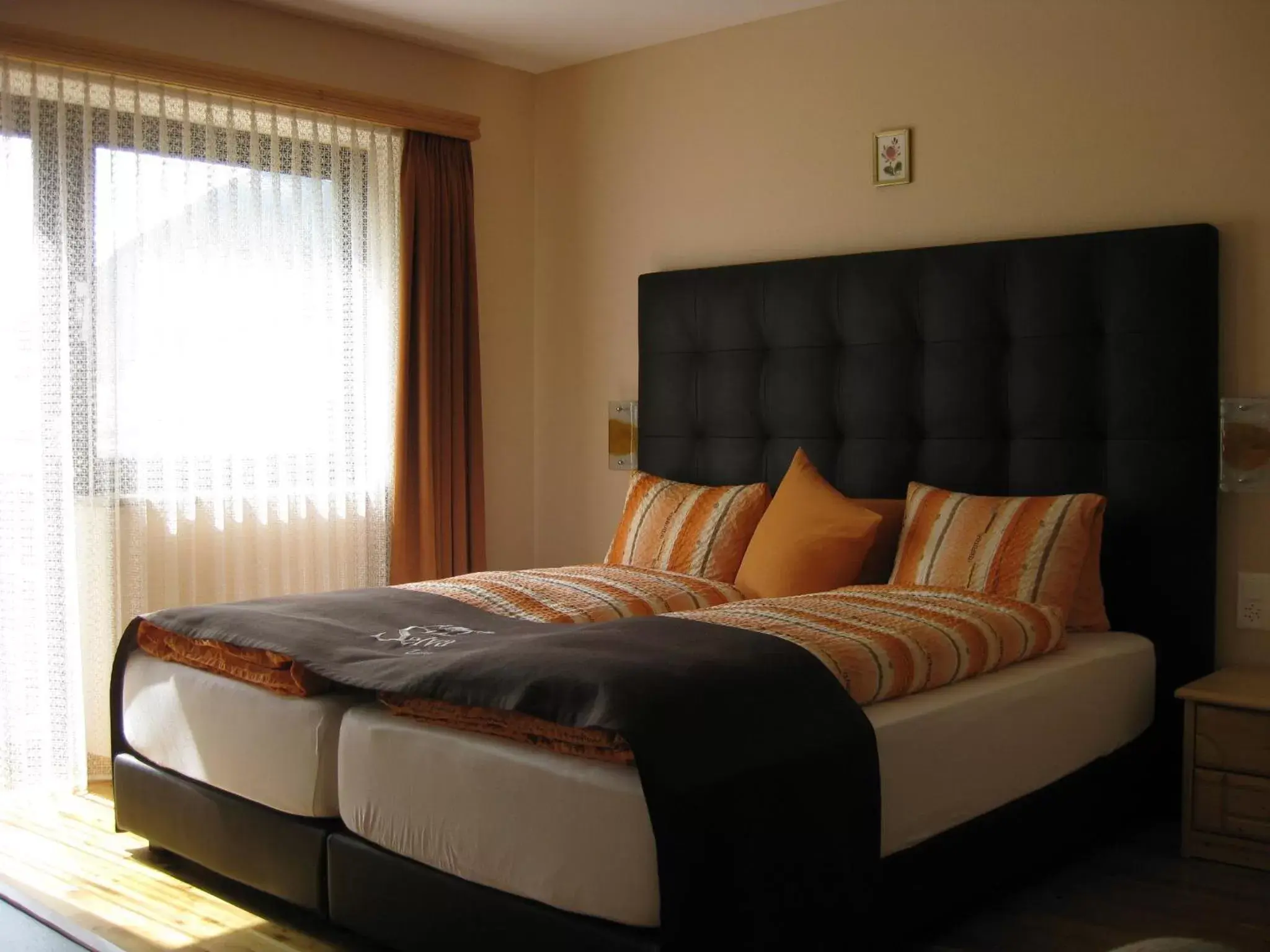 Bed in Hotel Pizzeria Selva