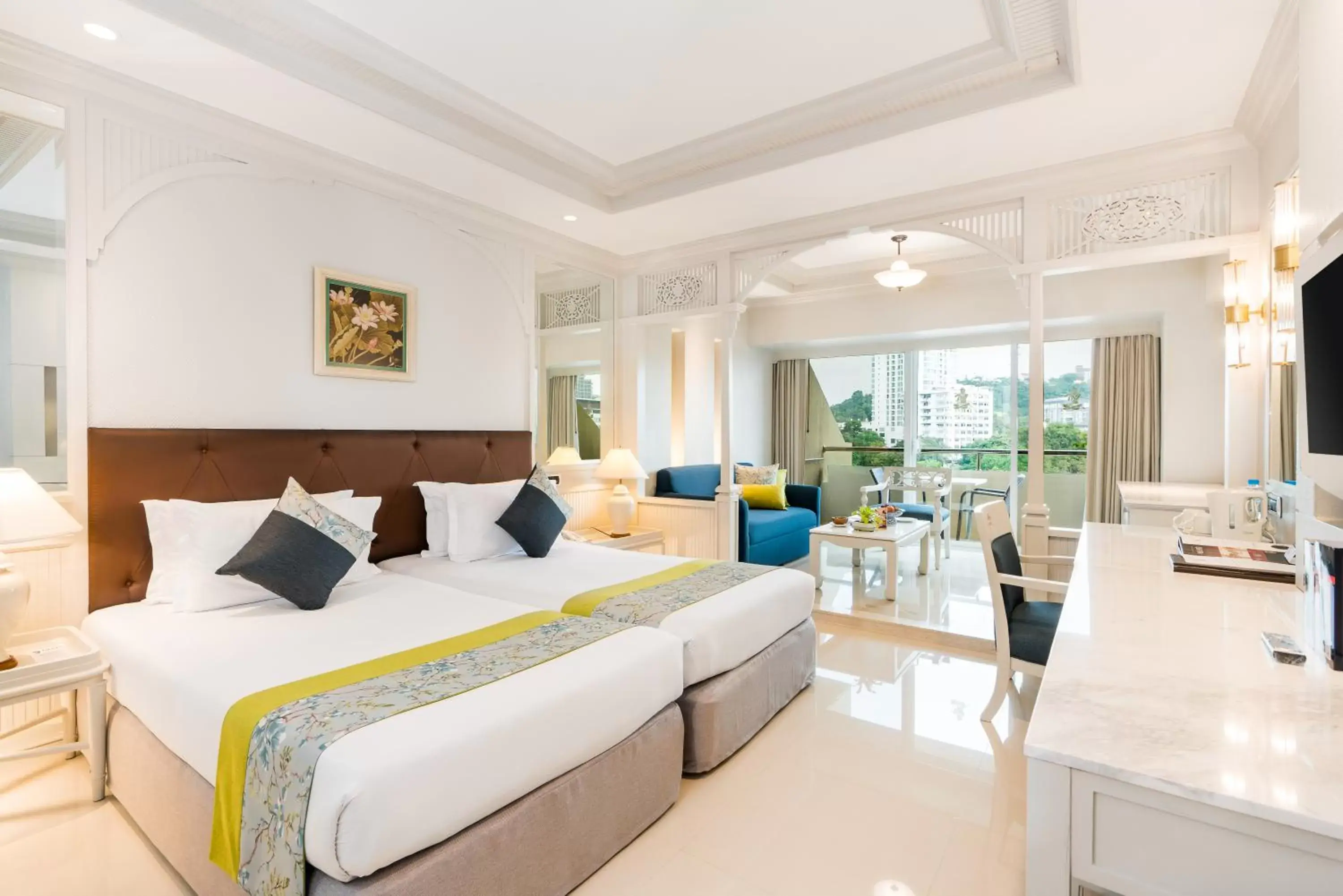 Bedroom in Royal Cliff Beach Hotel Pattaya
