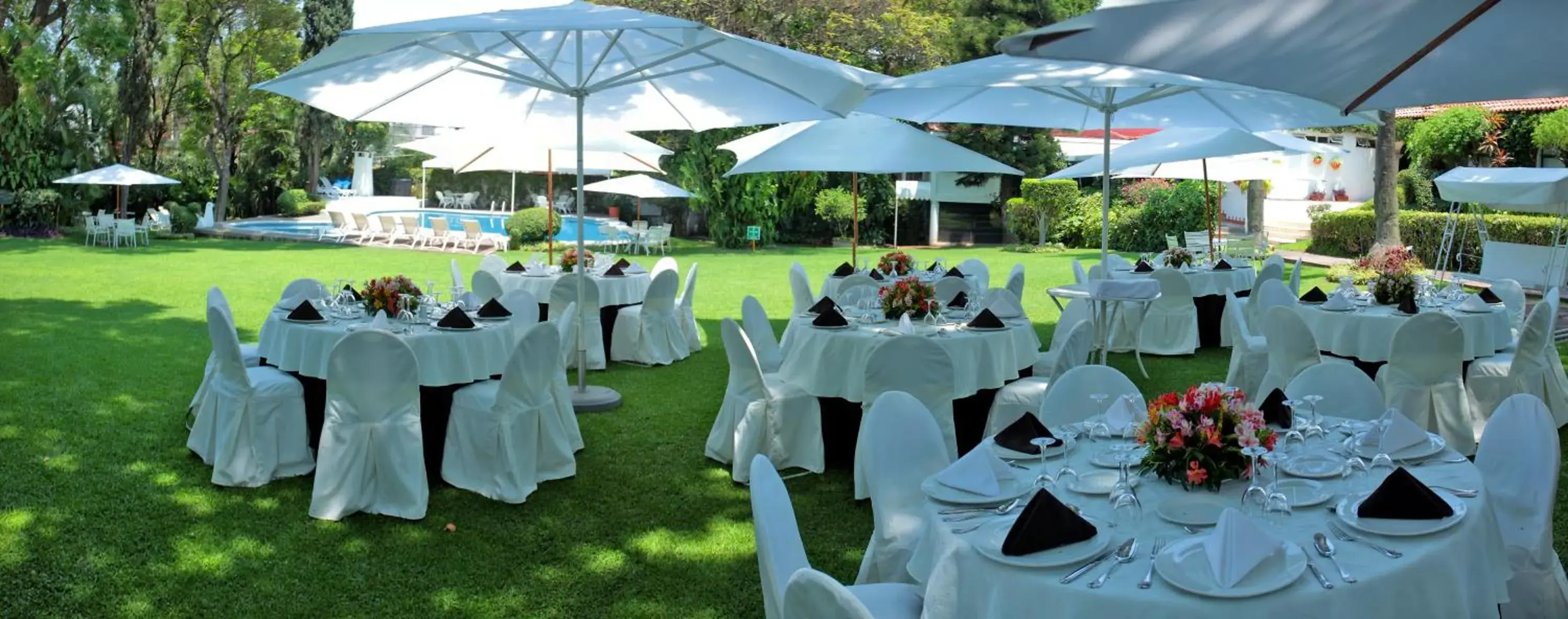 Garden, Banquet Facilities in Hotel Posada Quinta Las Flores