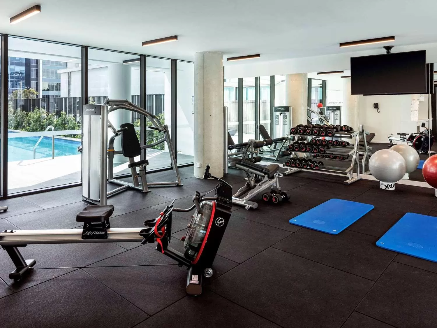 Fitness centre/facilities in Novotel Brisbane South Bank