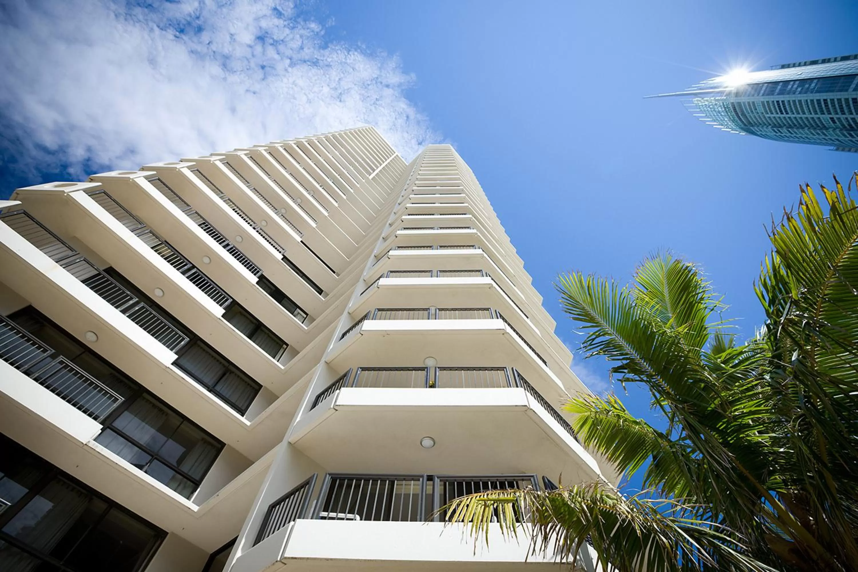 Property building in BreakFree Longbeach Resort