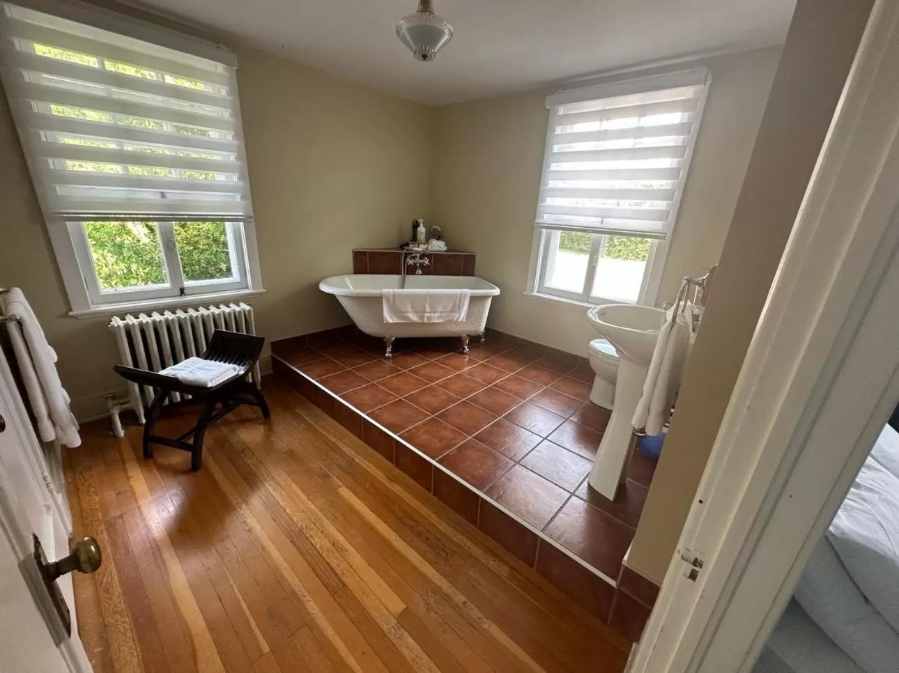 Seating Area in Hôtel Le Rustique